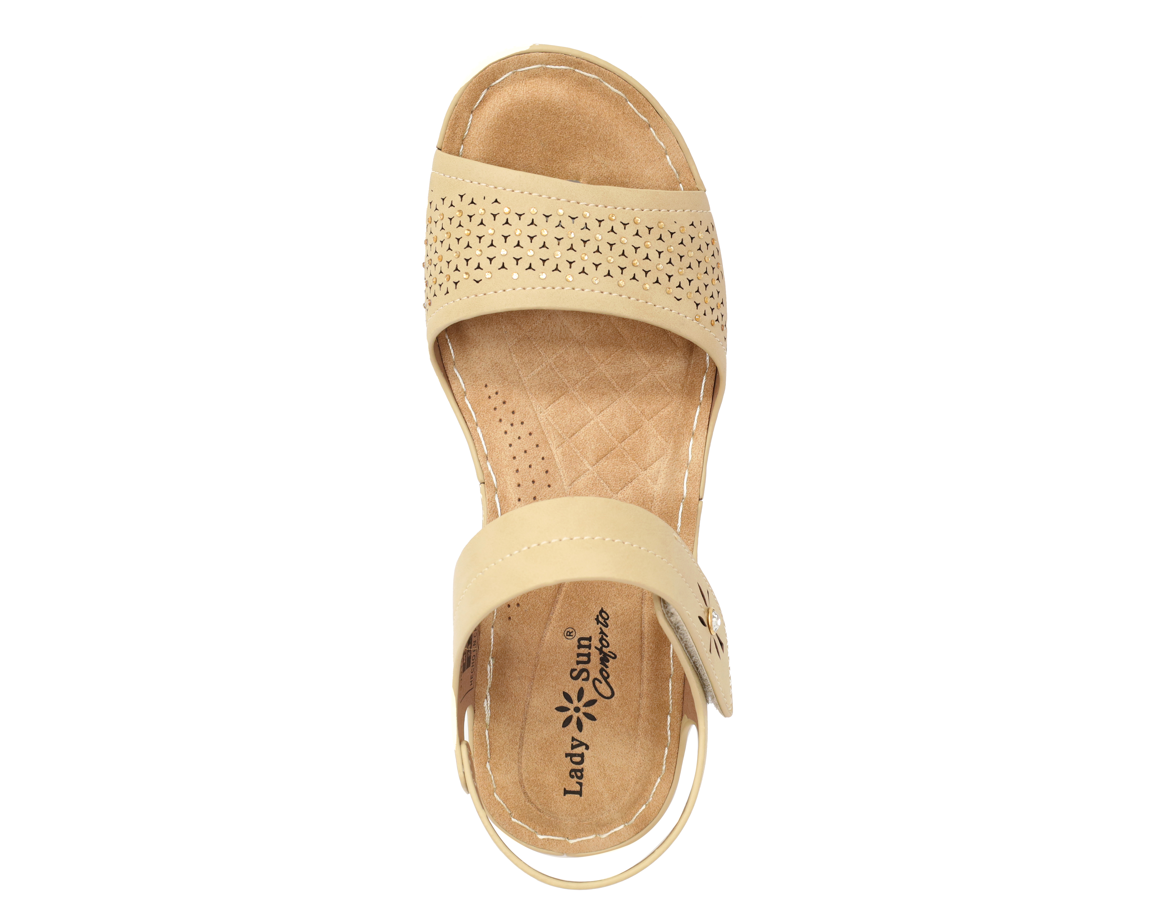 Foto 6 pulgar | Foto 5 | Sandalias Confort Lady Sun Conforto para Mujer