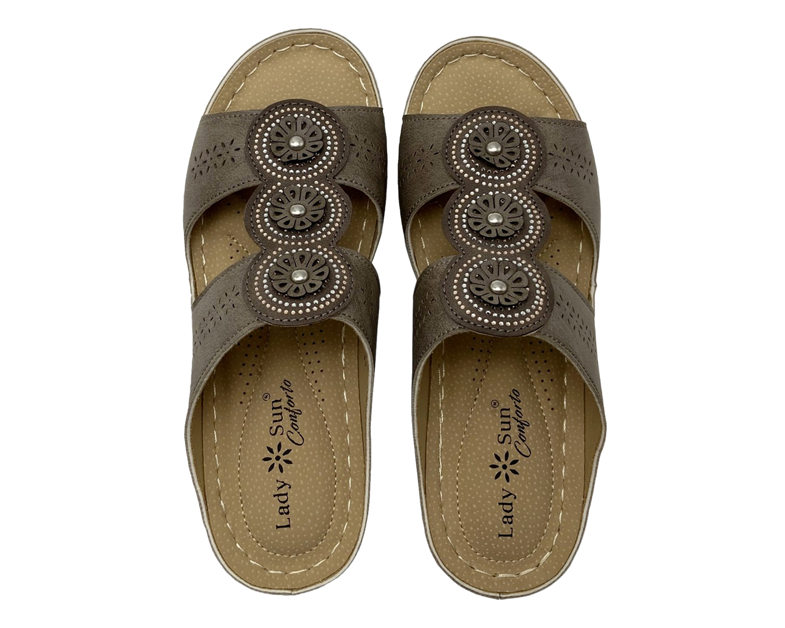 Foto 4 pulgar | Foto 3 | Sandalias Confort Lady Sun Conforto para Mujer