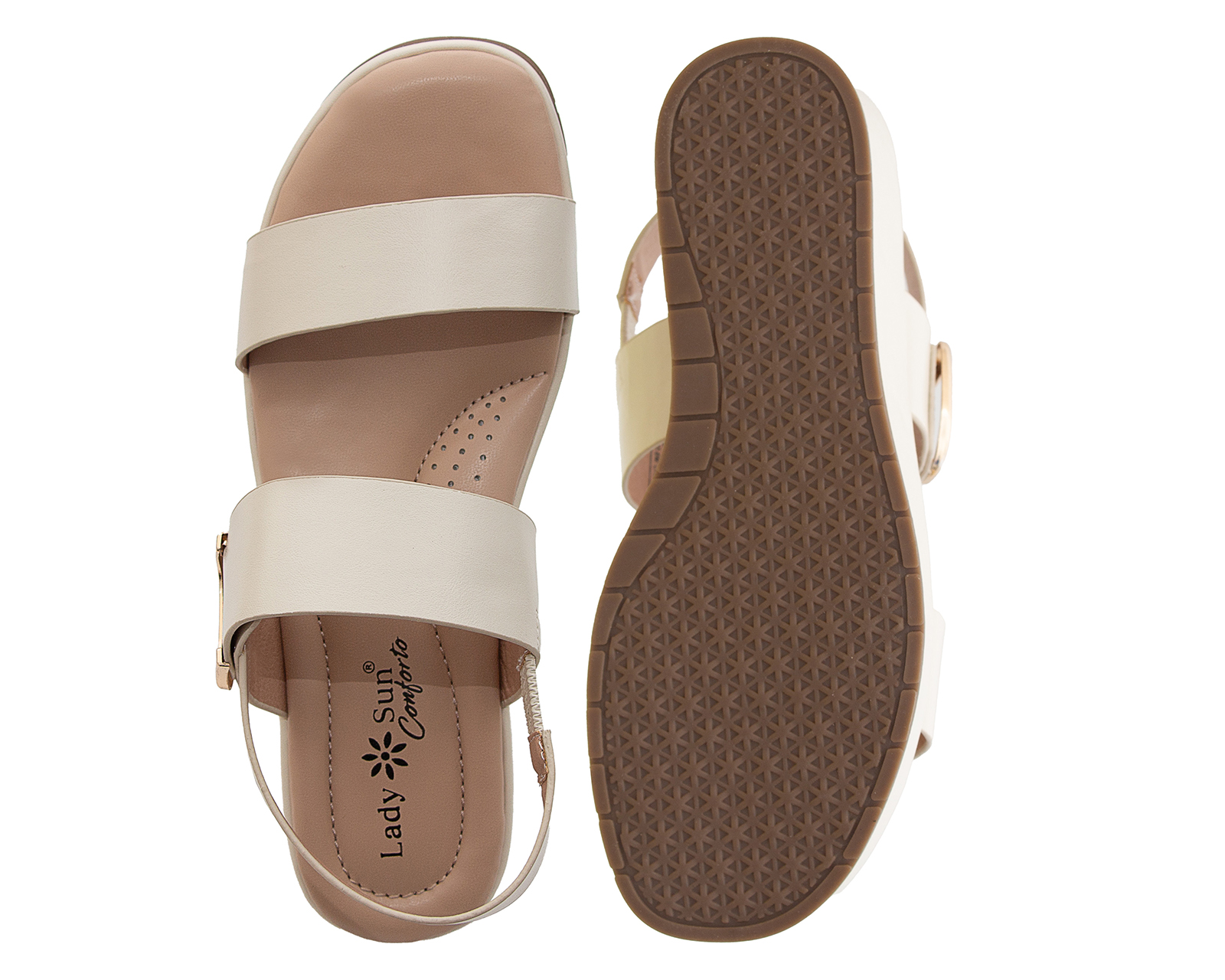 Foto 3 pulgar | Foto 2 | Sandalias Confort Lady Sun Conforto para Mujer