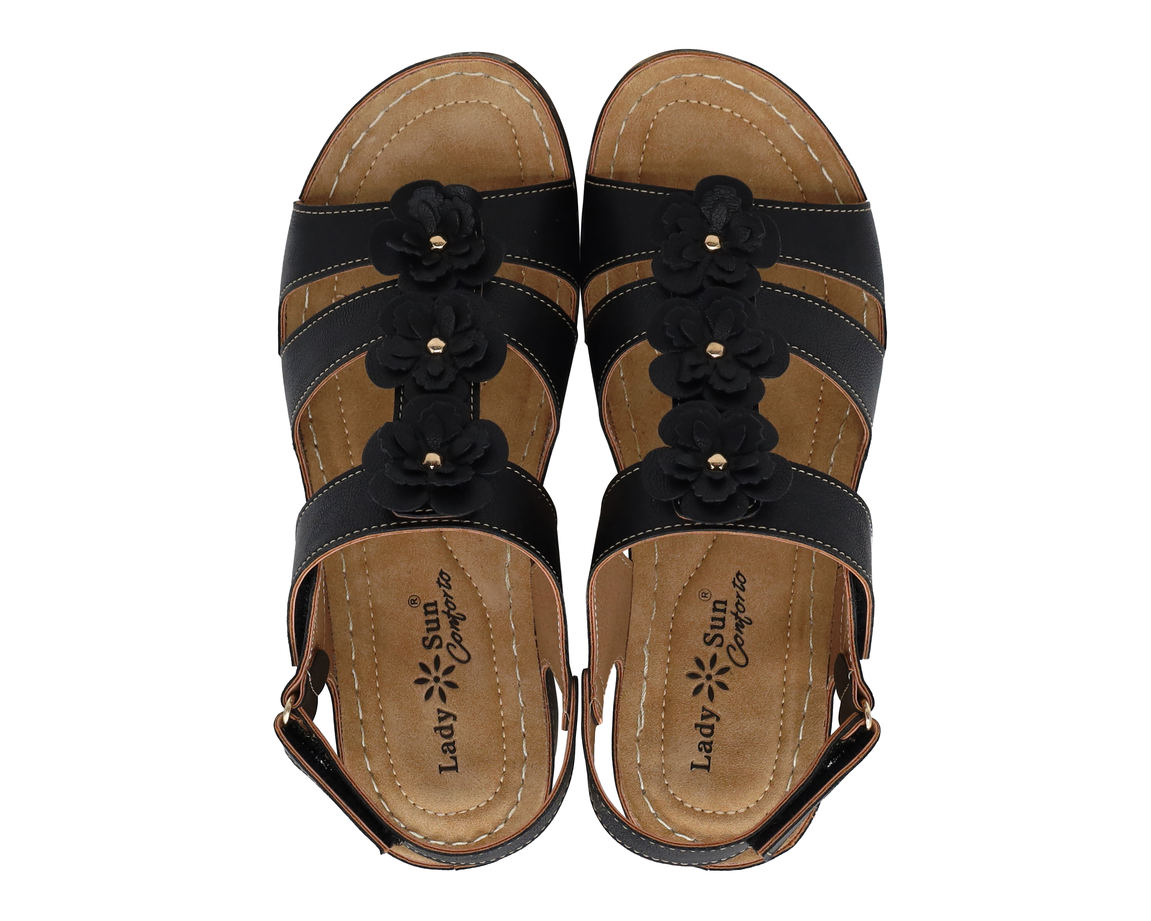 Foto 4 pulgar | Foto 3 | Sandalias Confort Lady Sun Conforto para Mujer