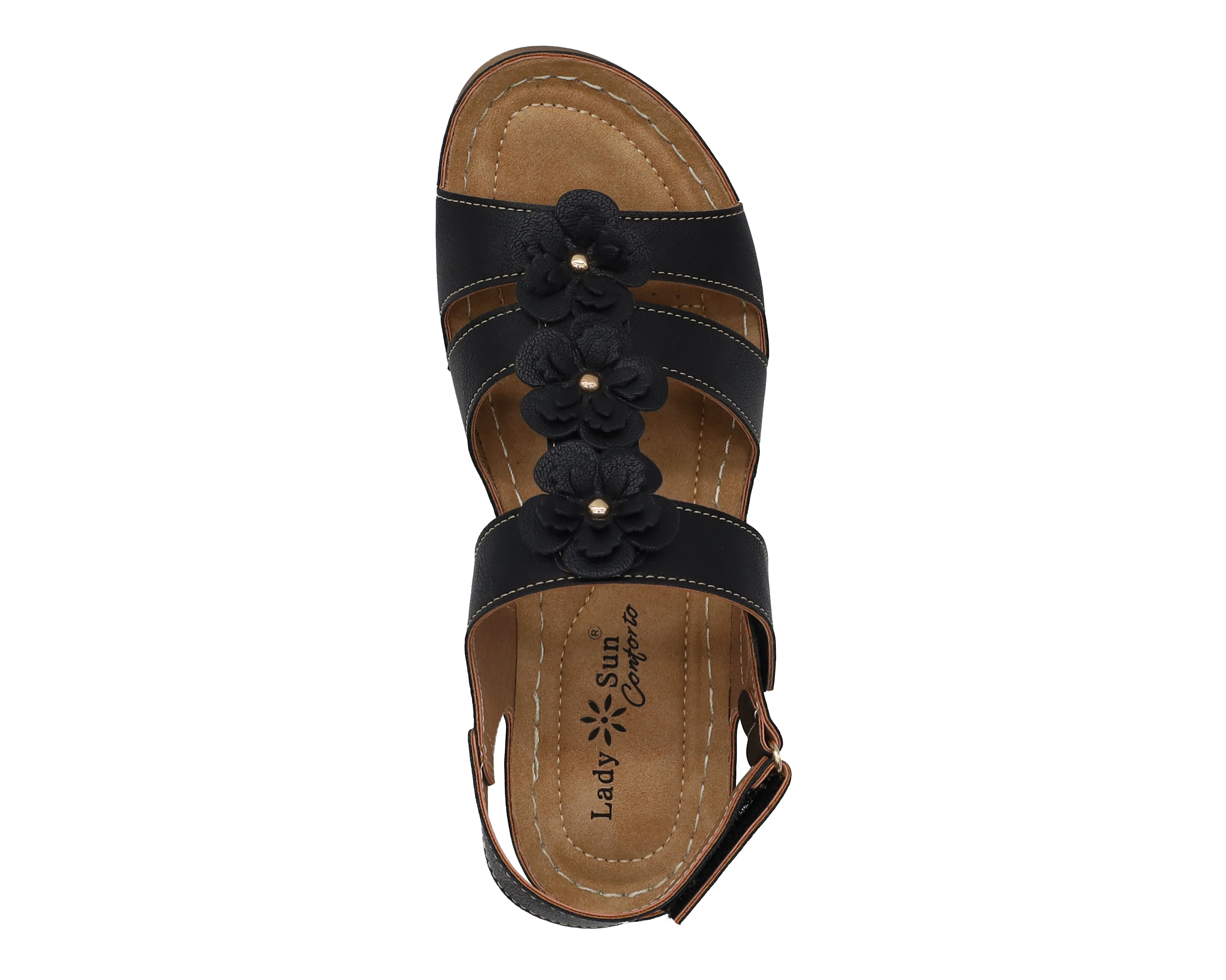 Foto 6 pulgar | Foto 5 | Sandalias Confort Lady Sun Conforto para Mujer