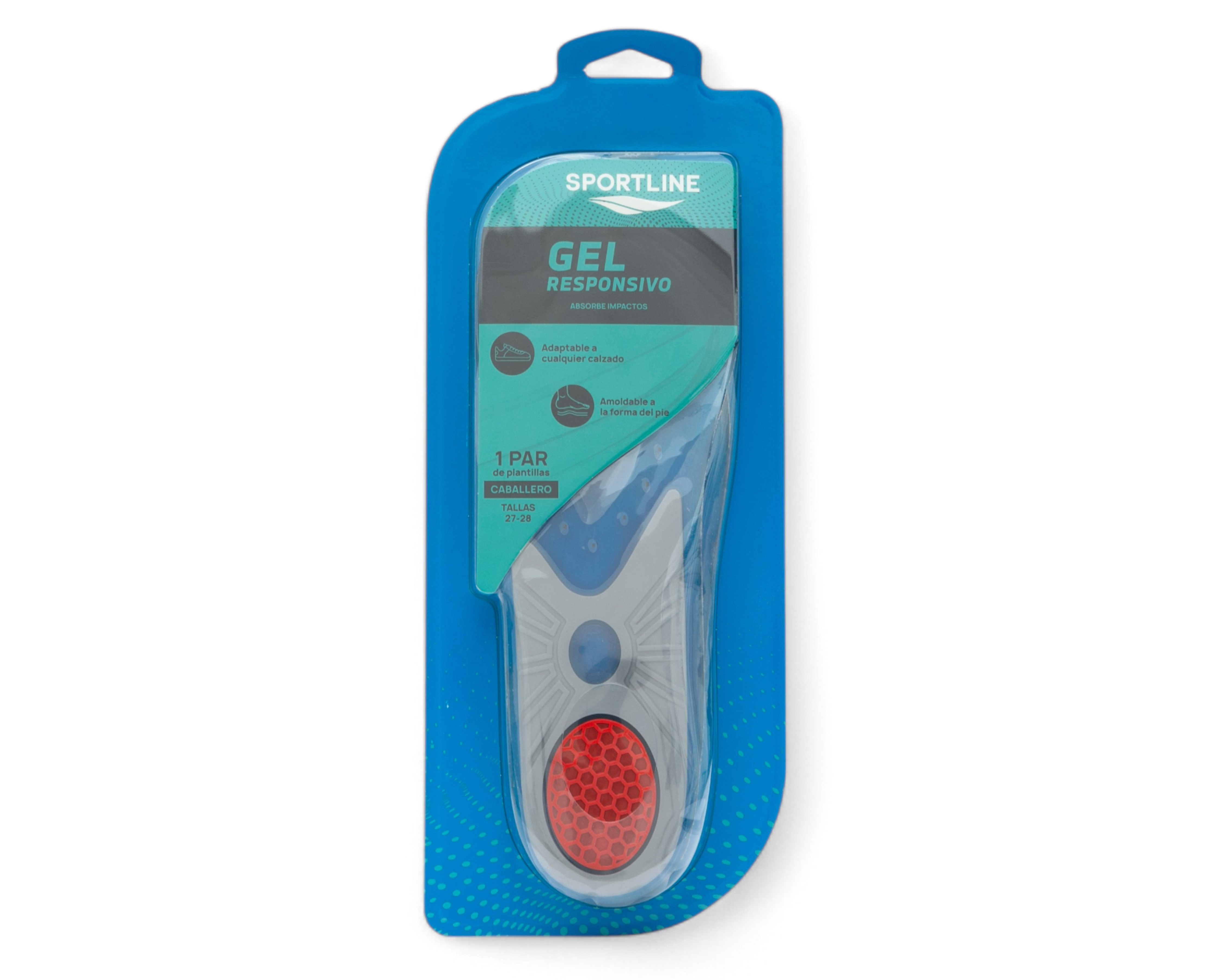 Foto 4 pulgar | Foto 3 | Plantillas para Adulto Sportline de Gel
