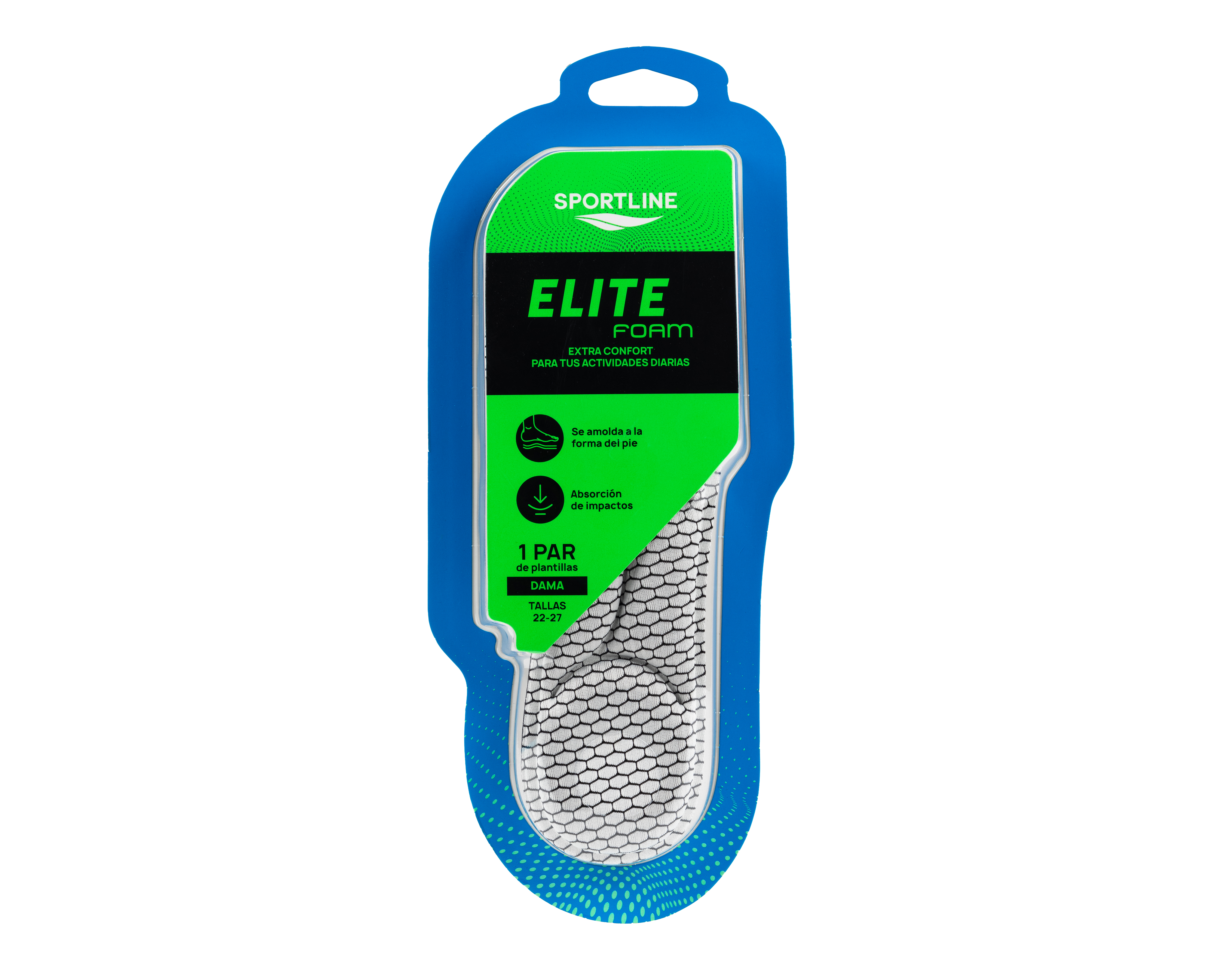 Plantillas para Tenis Sportline Elite Foam Tallas 22-27