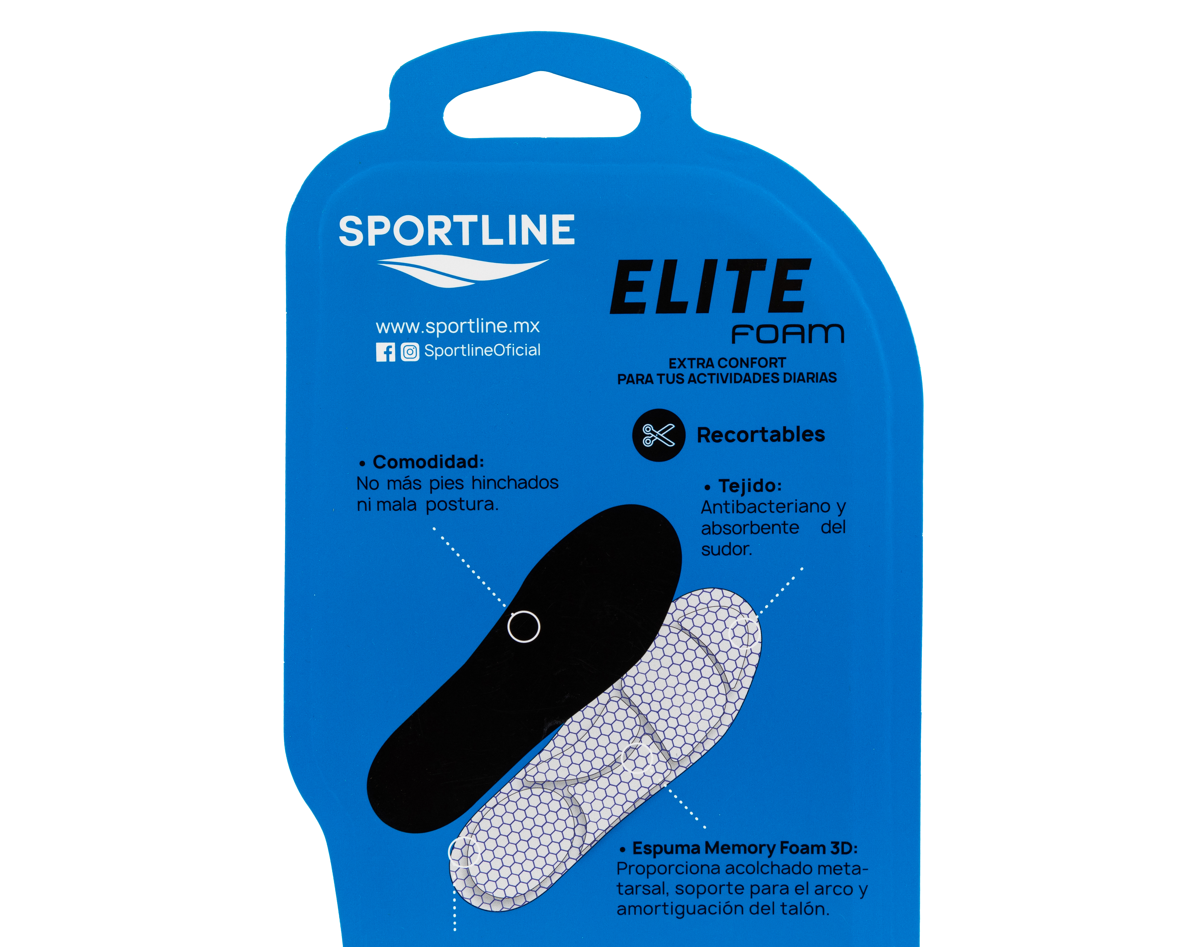 Foto 4 pulgar | Foto 3 | Plantillas para Tenis Sportline Elite Foam Tallas 22-27