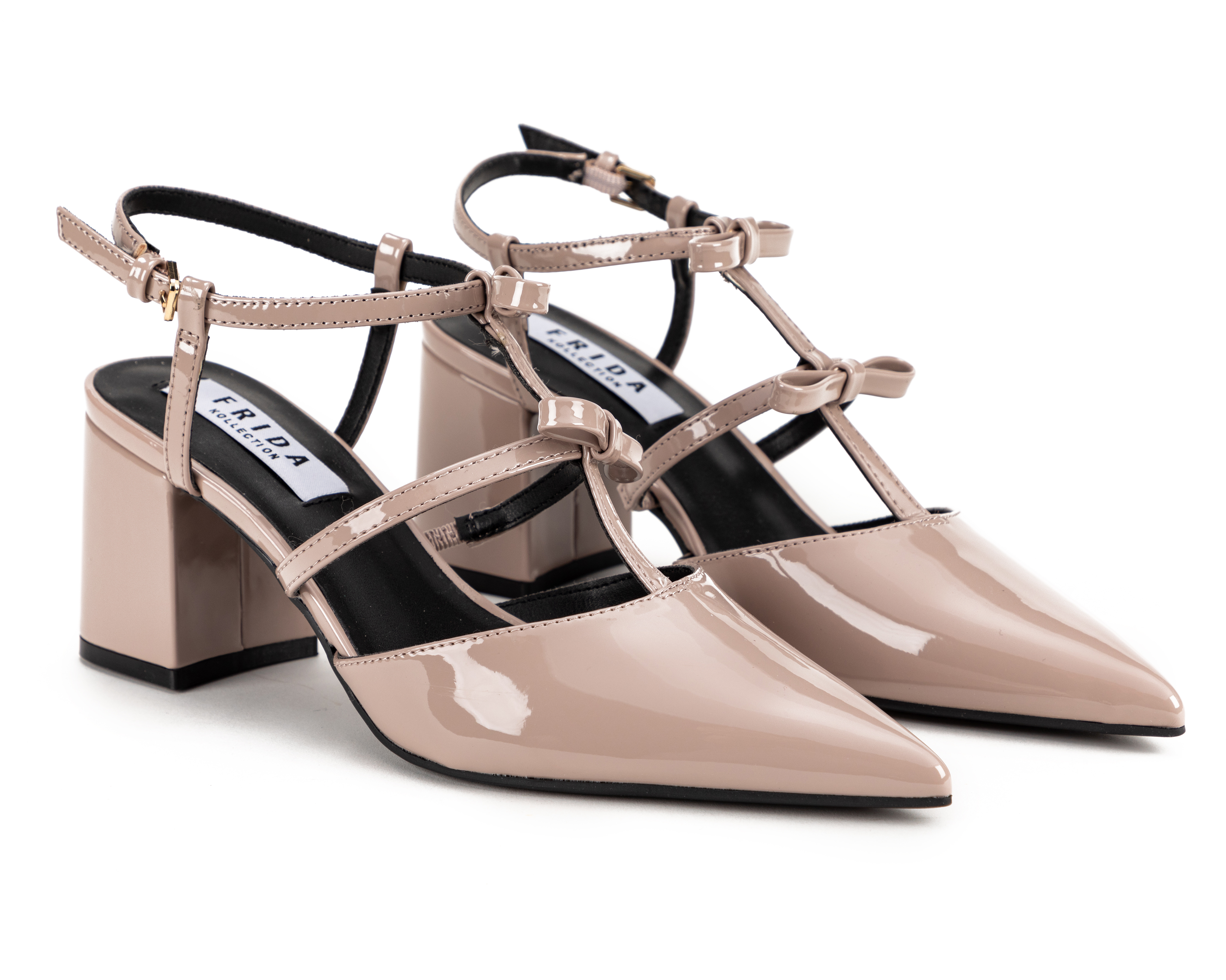 Foto 2 pulgar | Foto 1 | Sandalias de Tacón Frida Kollection para Mujer