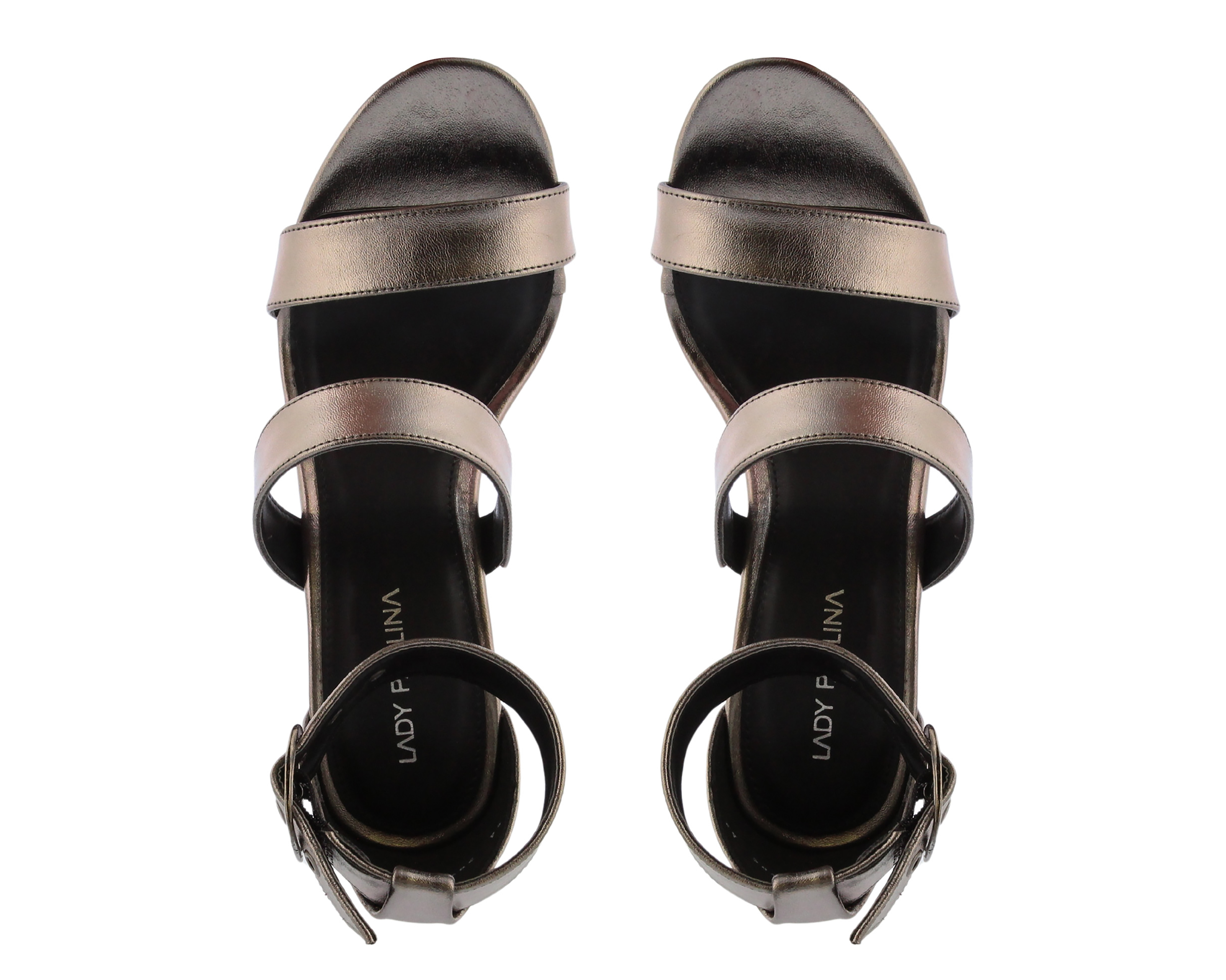 Foto 4 pulgar | Foto 3 | Sandalias de Tacón Lady Paulina para Mujer