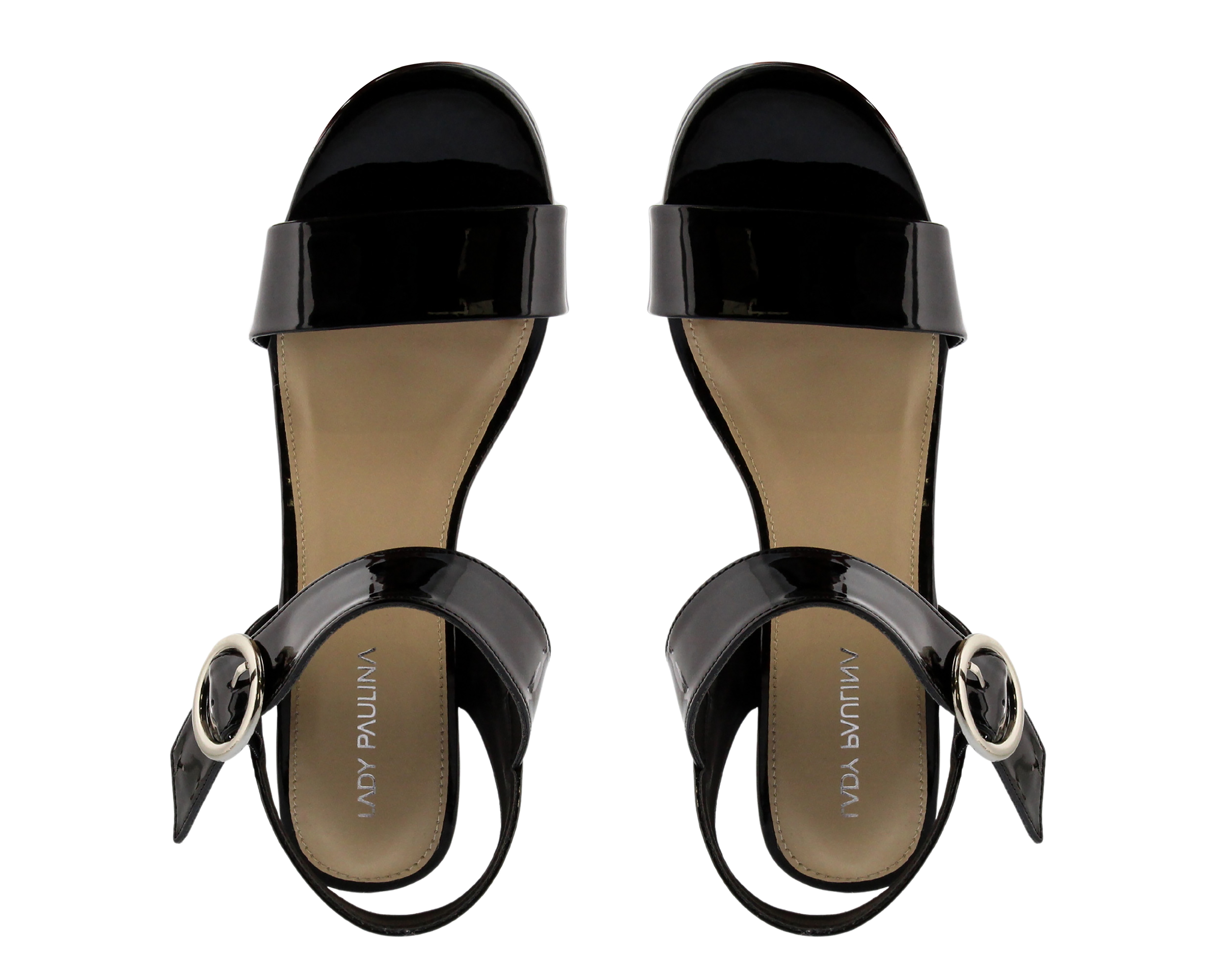 Foto 4 pulgar | Foto 3 | Sandalias de Tacón Lady Paulina para Mujer