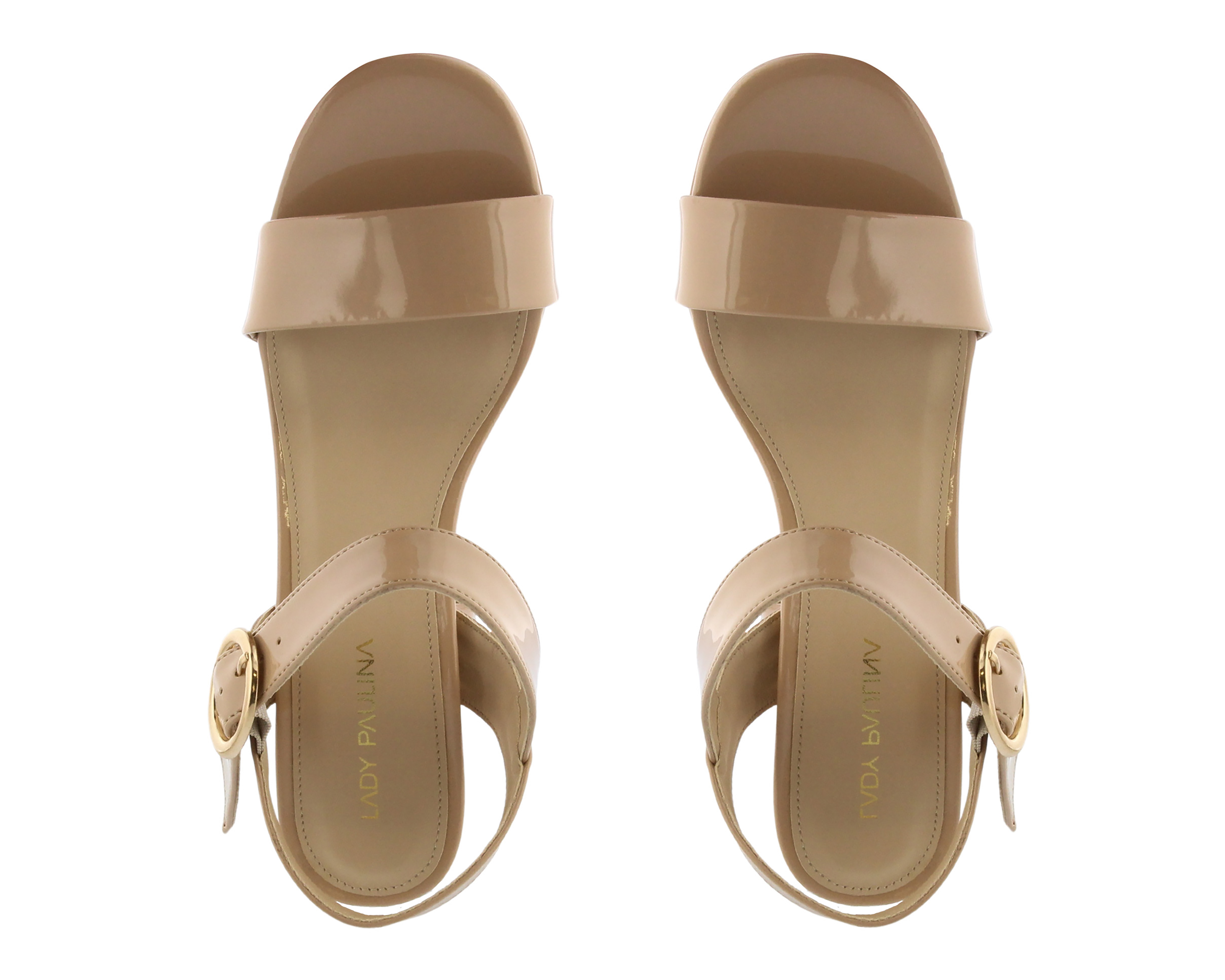 Foto 4 pulgar | Foto 3 | Sandalias de Tacón Lady Paulina para Mujer
