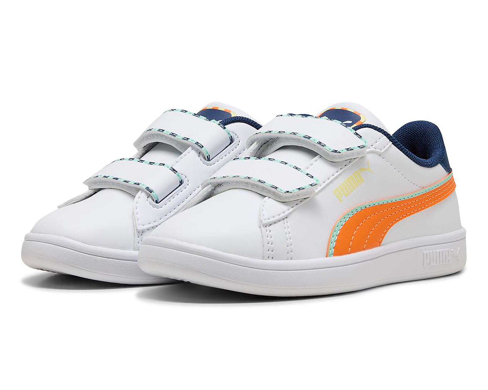 Foto 2 pulgar | Foto 1 | Tenis Puma Smash 3.0 Playdate para Niño