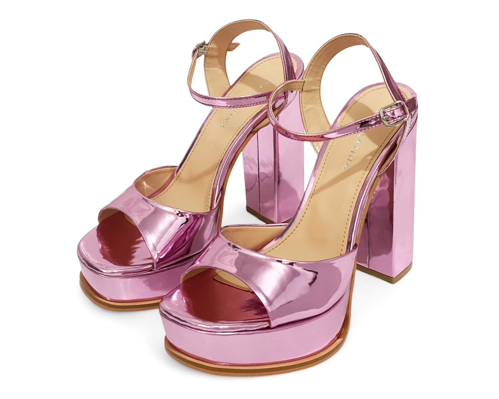 Foto 1 | Foto 1 | Sandalias de Tacón Raíz Latina para Mujer