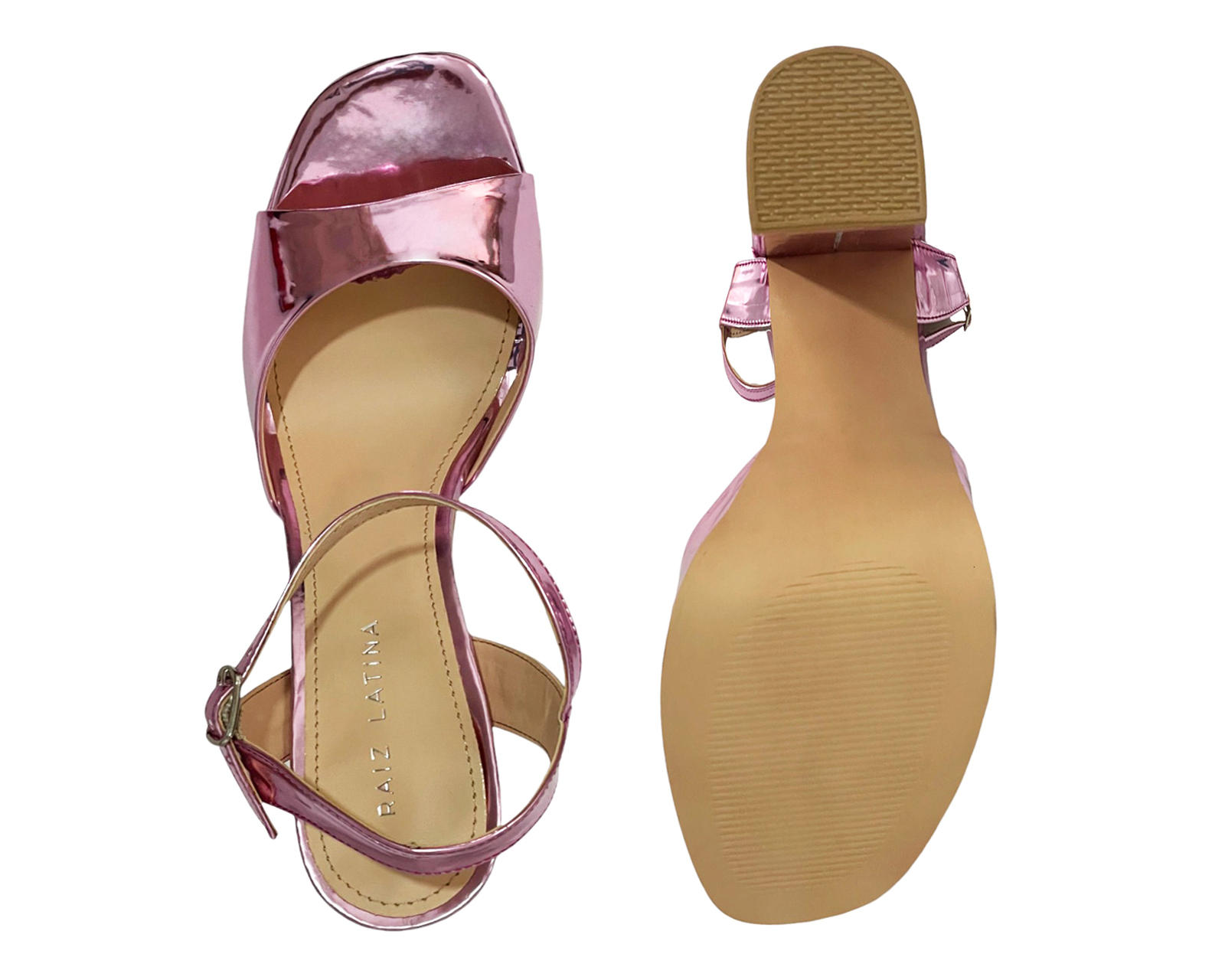 Foto 2 | Foto 2 | Sandalias de Tacón Raíz Latina para Mujer