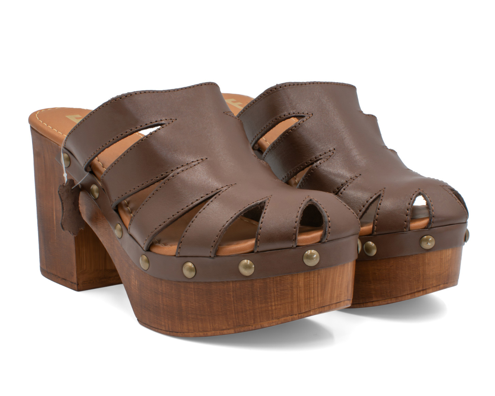 Foto 1 | Foto 1 | Sandalias de Tacón Calzado EFE de Piel para Mujer