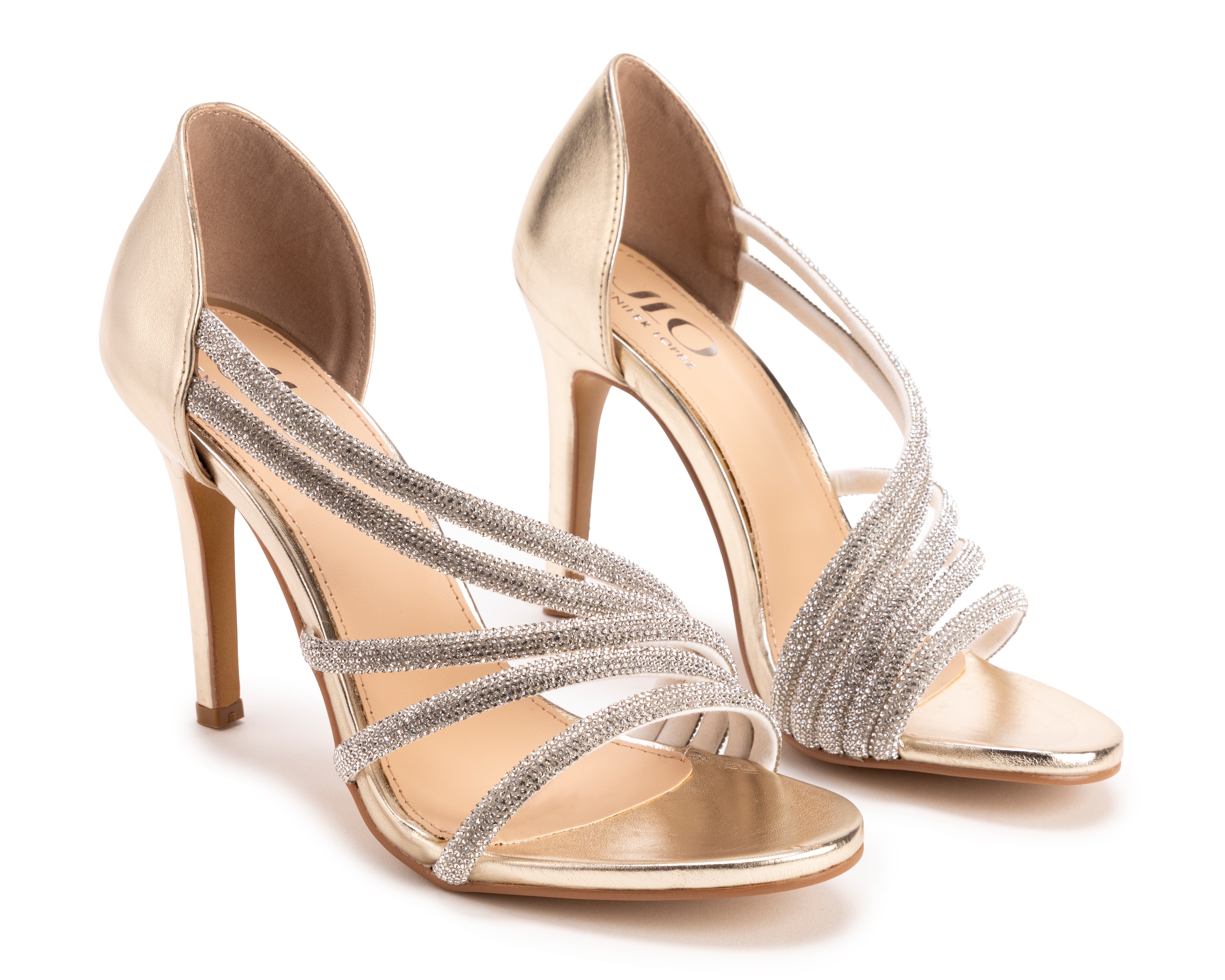 Zapatillas Jennifer Lopez Coppel Zapatos Dorados En Coppel