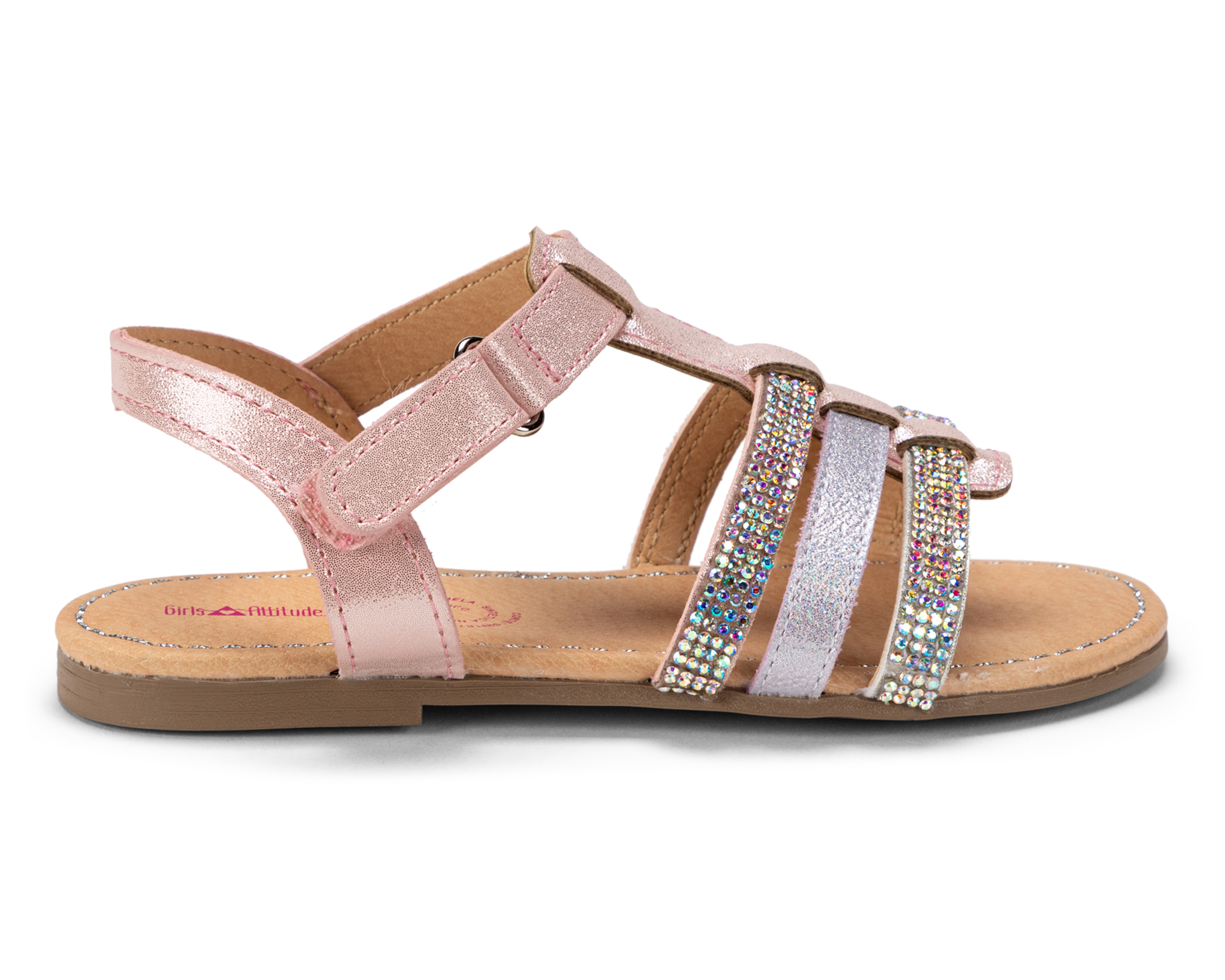 Foto 3 pulgar | Foto 2 | Sandalias Girls Attitude para Niña