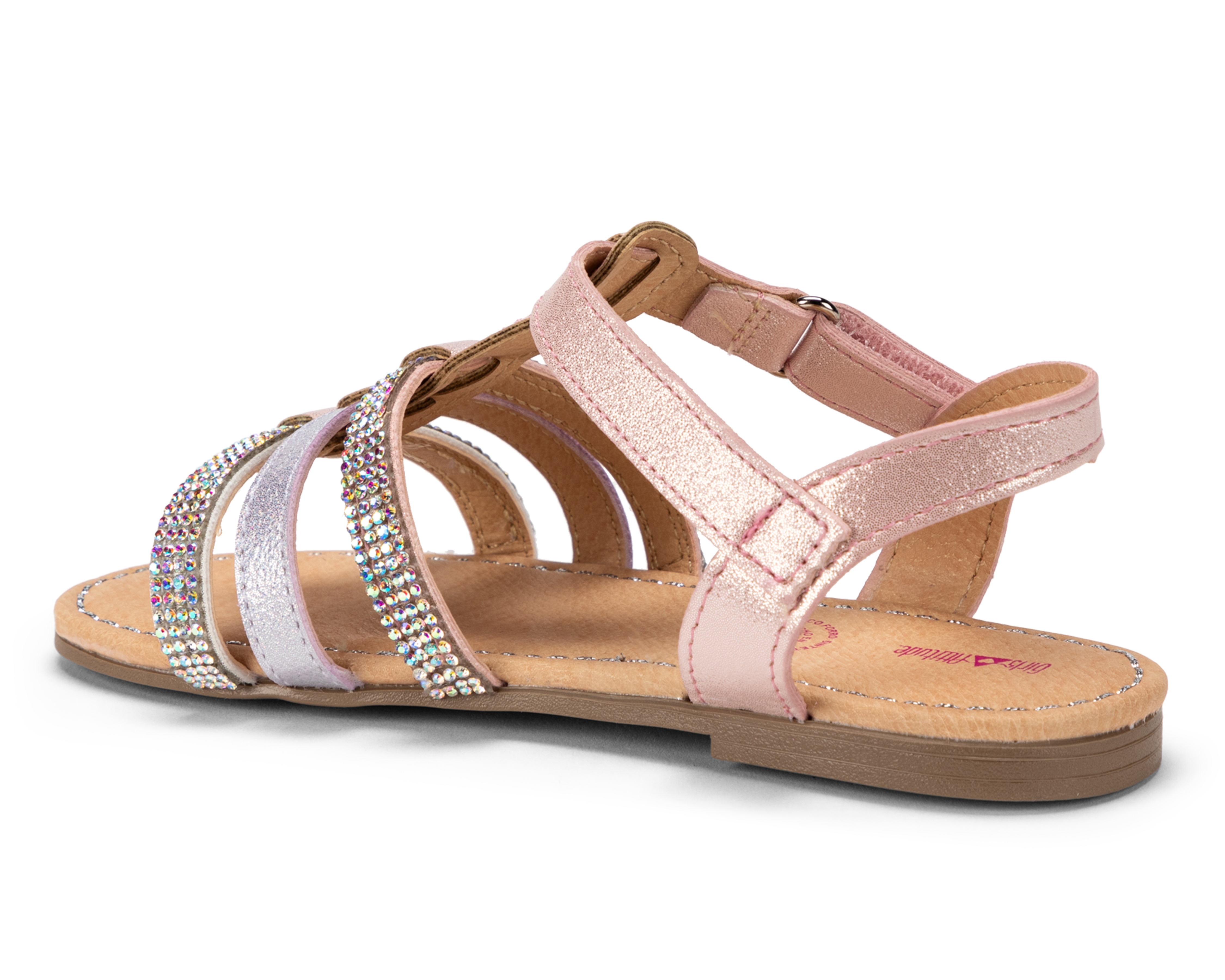 Foto 4 pulgar | Foto 3 | Sandalias Girls Attitude para Niña