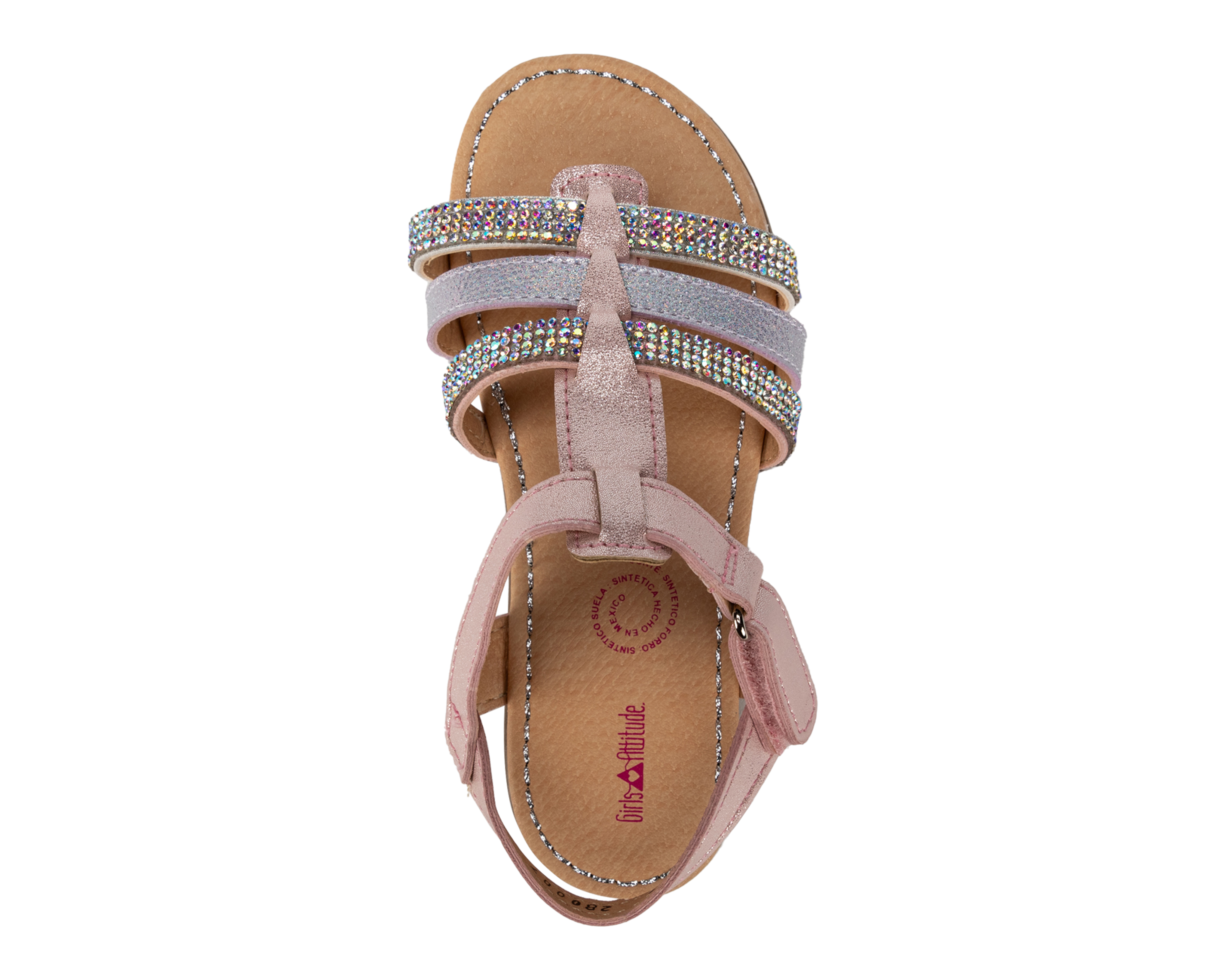 Foto 6 pulgar | Foto 5 | Sandalias Girls Attitude para Niña