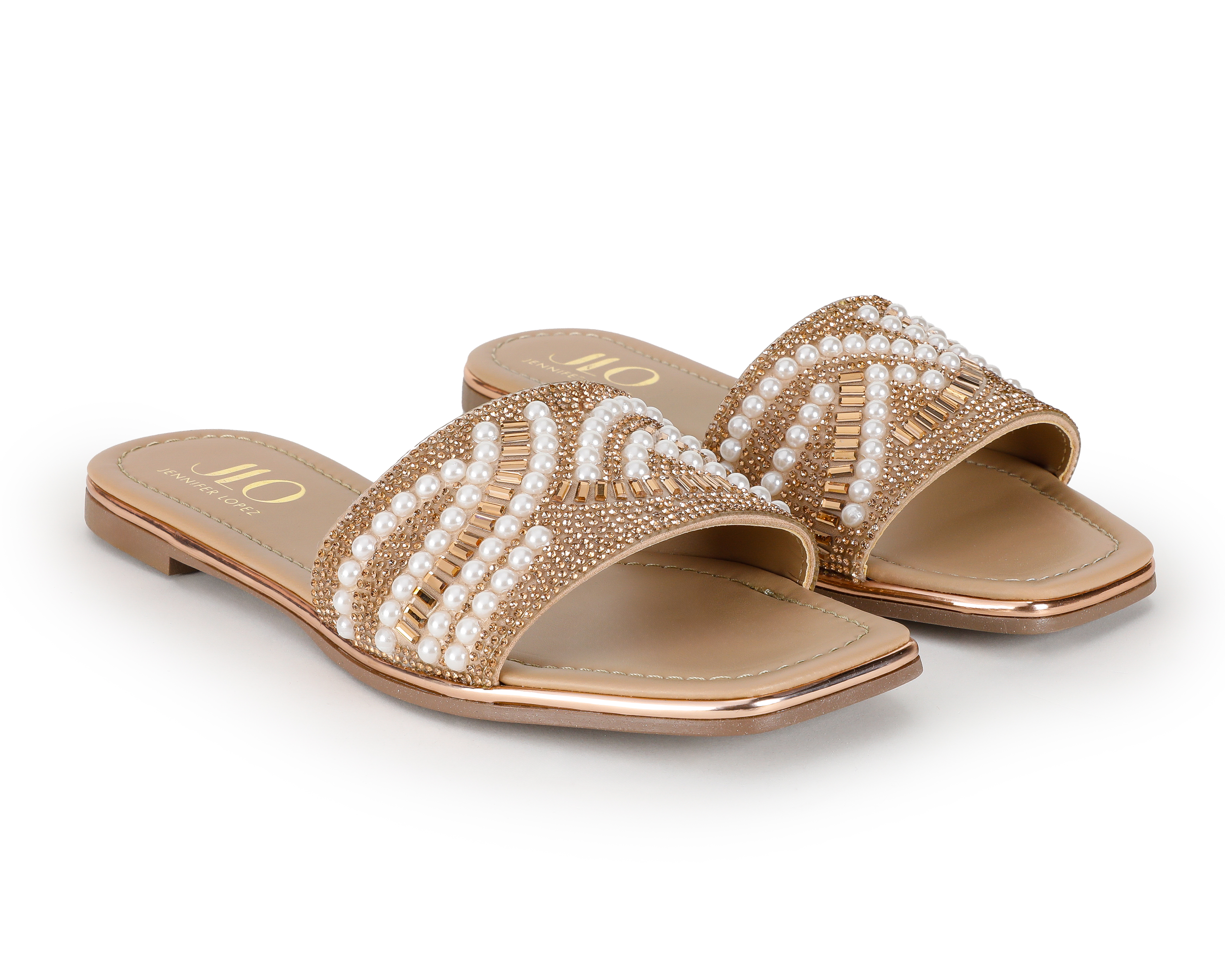 Foto 2 pulgar | Foto 1 | Sandalias Casuales Jennifer Lopez para Mujer