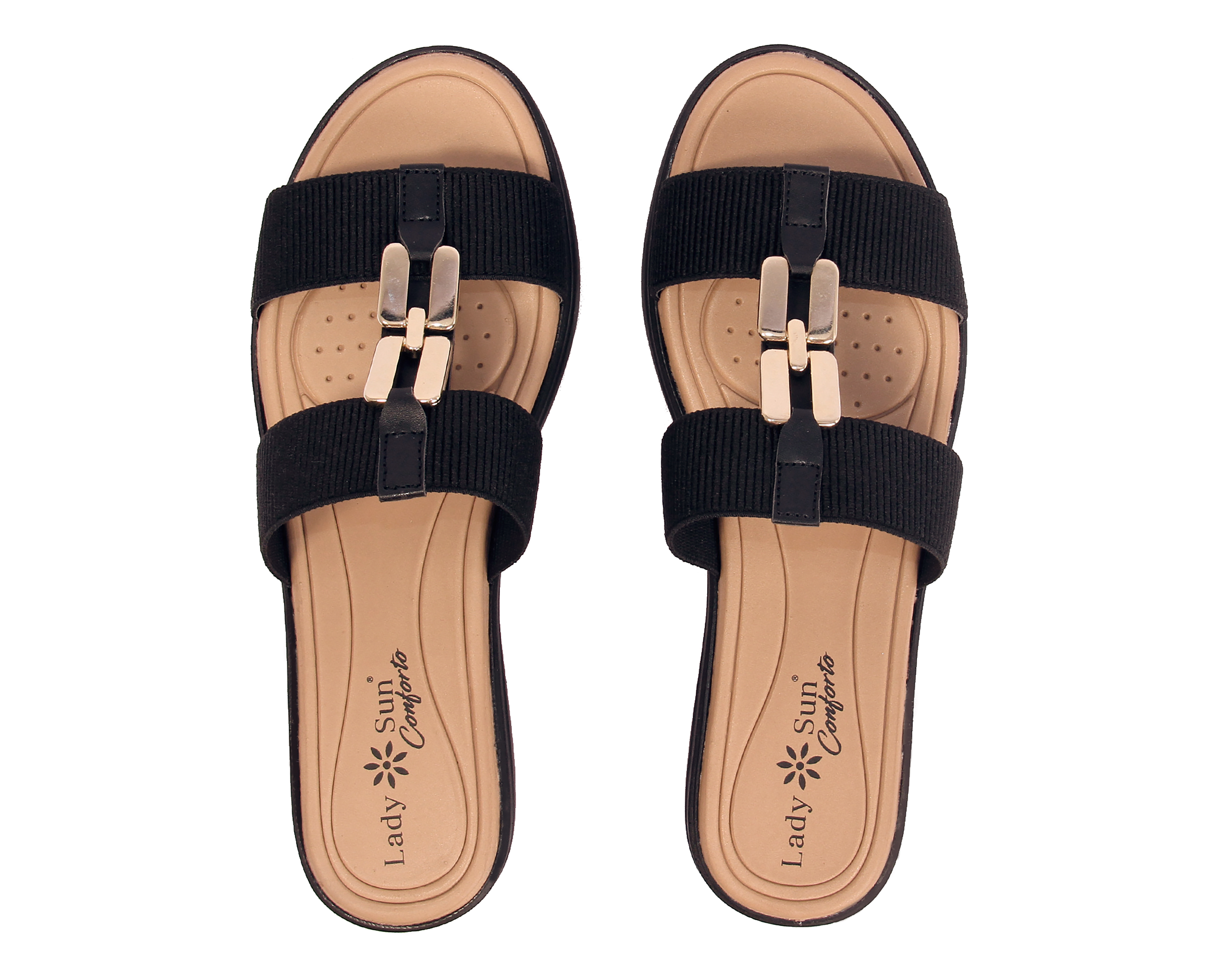 Foto 4 pulgar | Foto 3 | Sandalias Confort Lady Sun Conforto para Mujer
