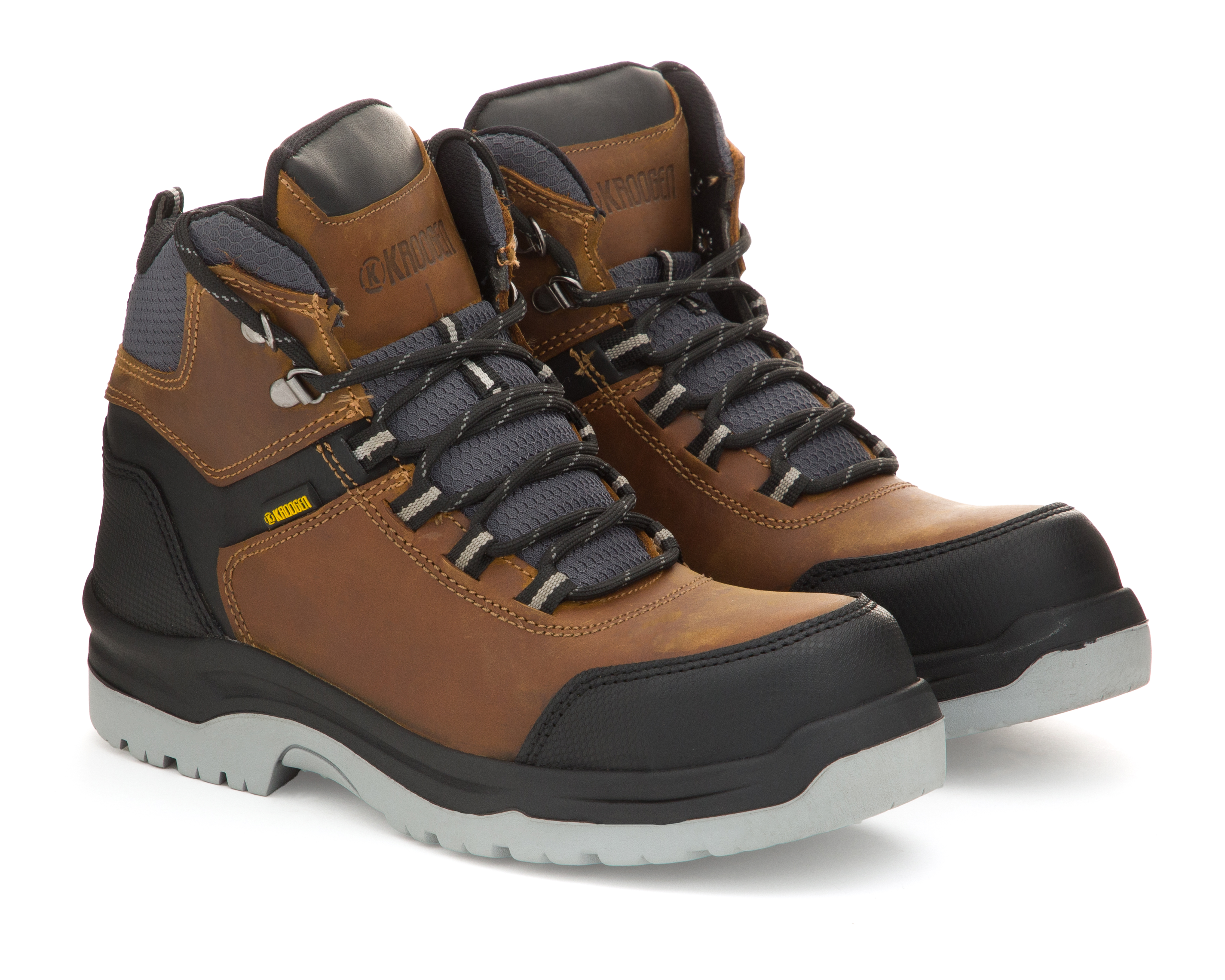 Botas de Trabajo Kroogen de Piel para Hombre