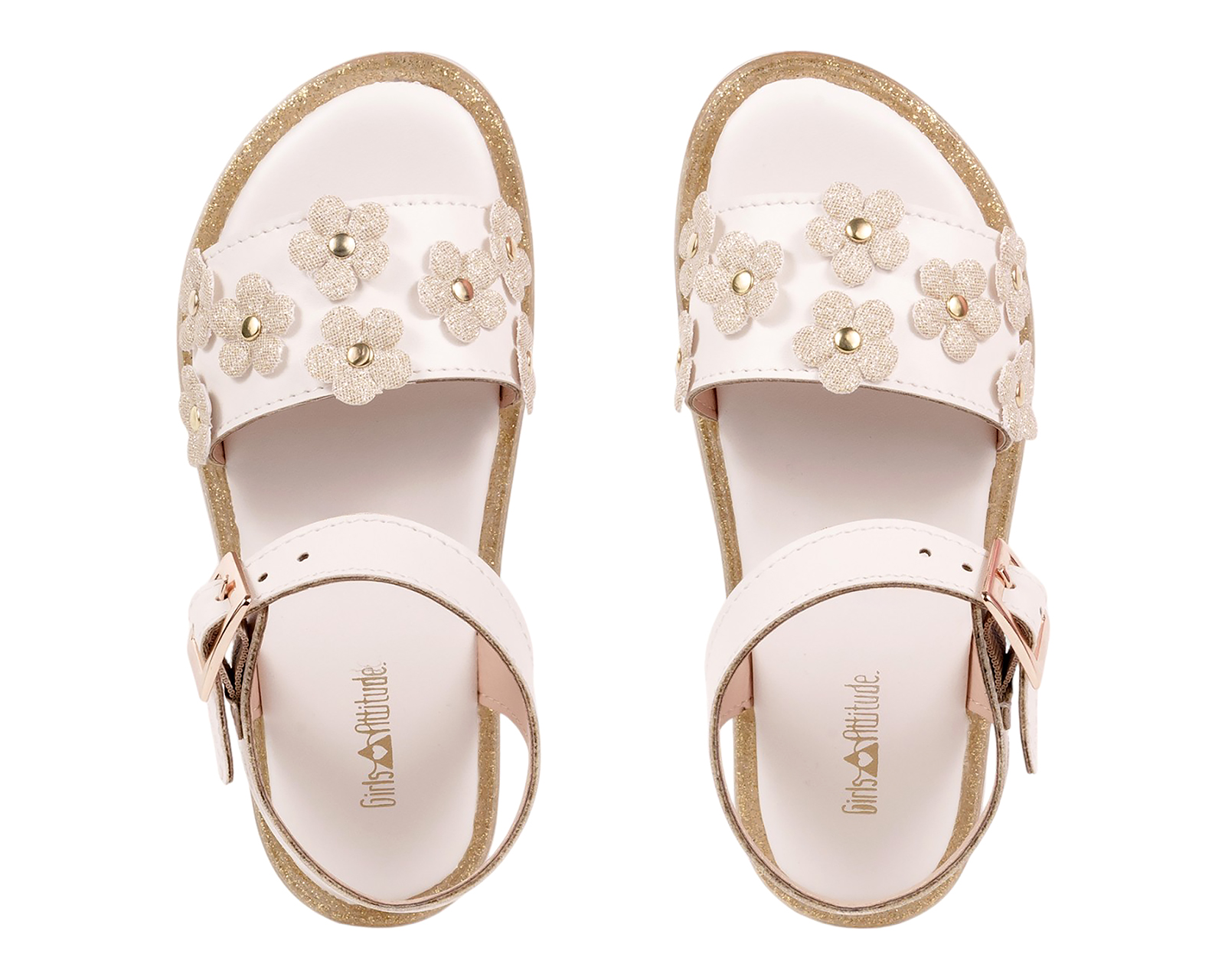 Foto 4 pulgar | Foto 3 | Sandalias Casuales Girls Attitude para Niña
