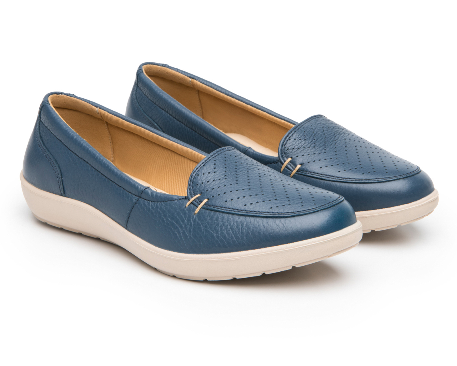 Zapatos Confort Flexi de Piel para Mujer