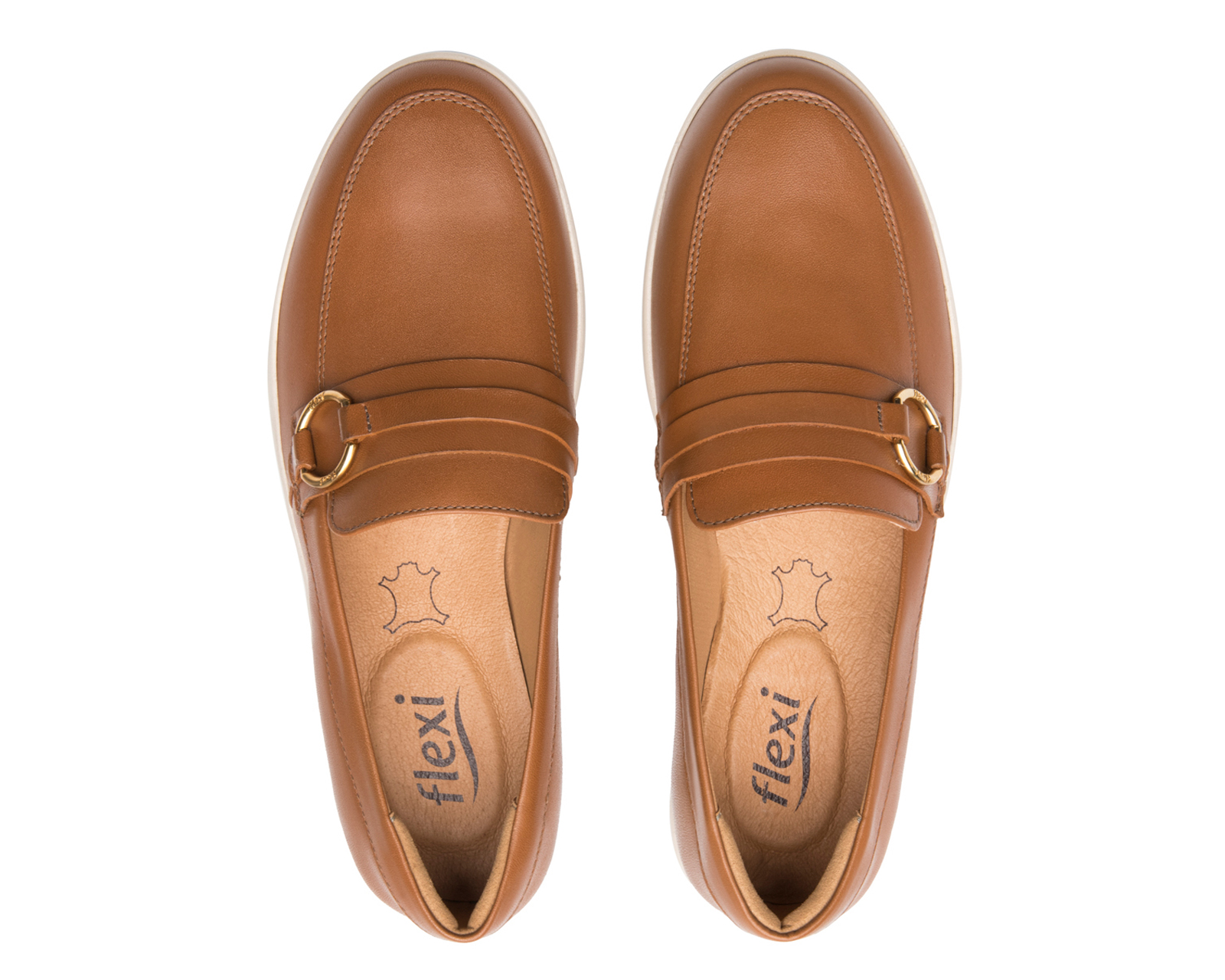 Foto 4 pulgar | Foto 3 | Zapatos Confort Flexi de Piel para Mujer