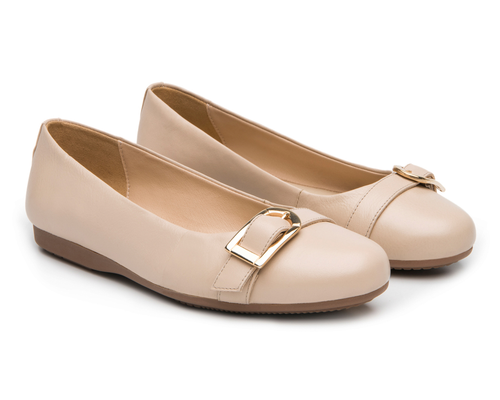 Foto 2 pulgar | Foto 1 | Flats Flexi de Piel para Mujer