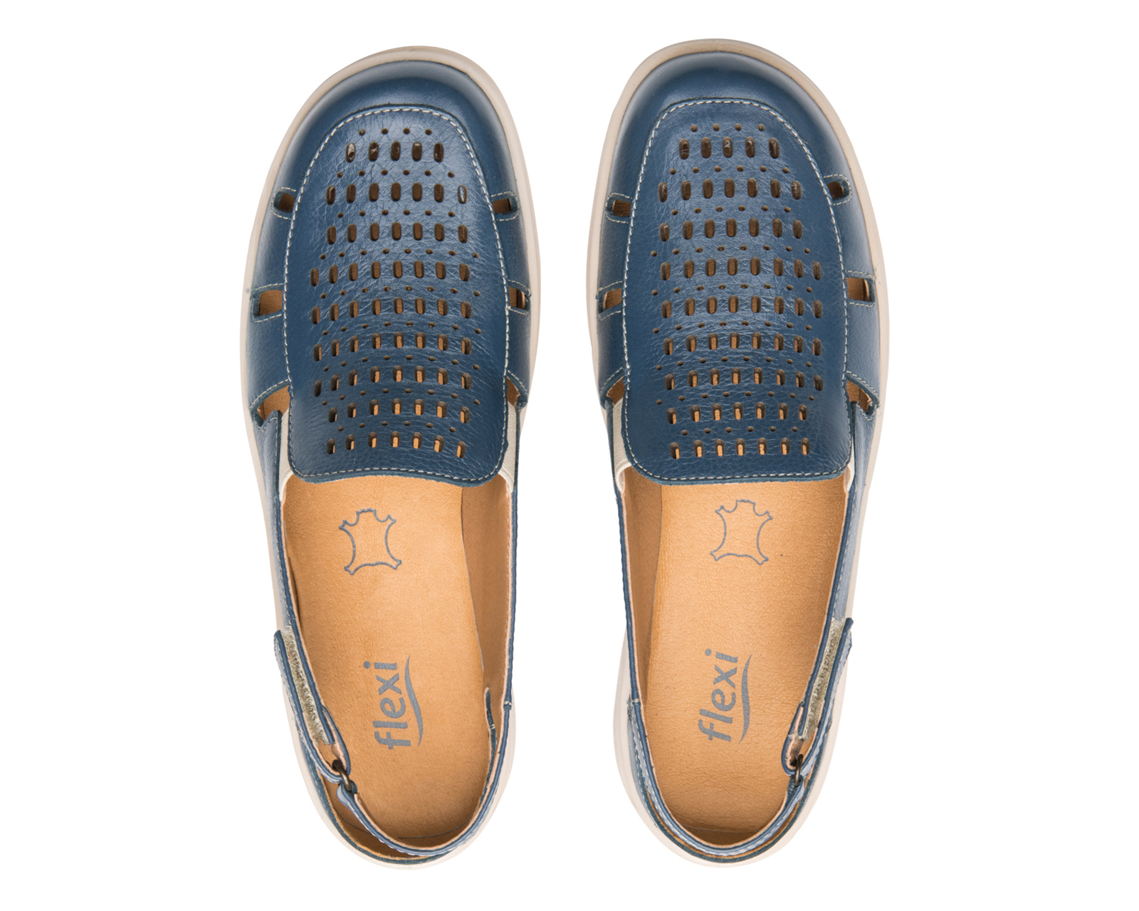 Foto 4 pulgar | Foto 3 | Zapatos Confort Flexi de Piel para Mujer