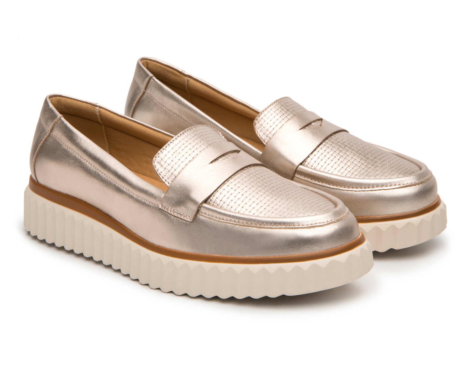 Zapatos Confort Flexi de Piel para Mujer