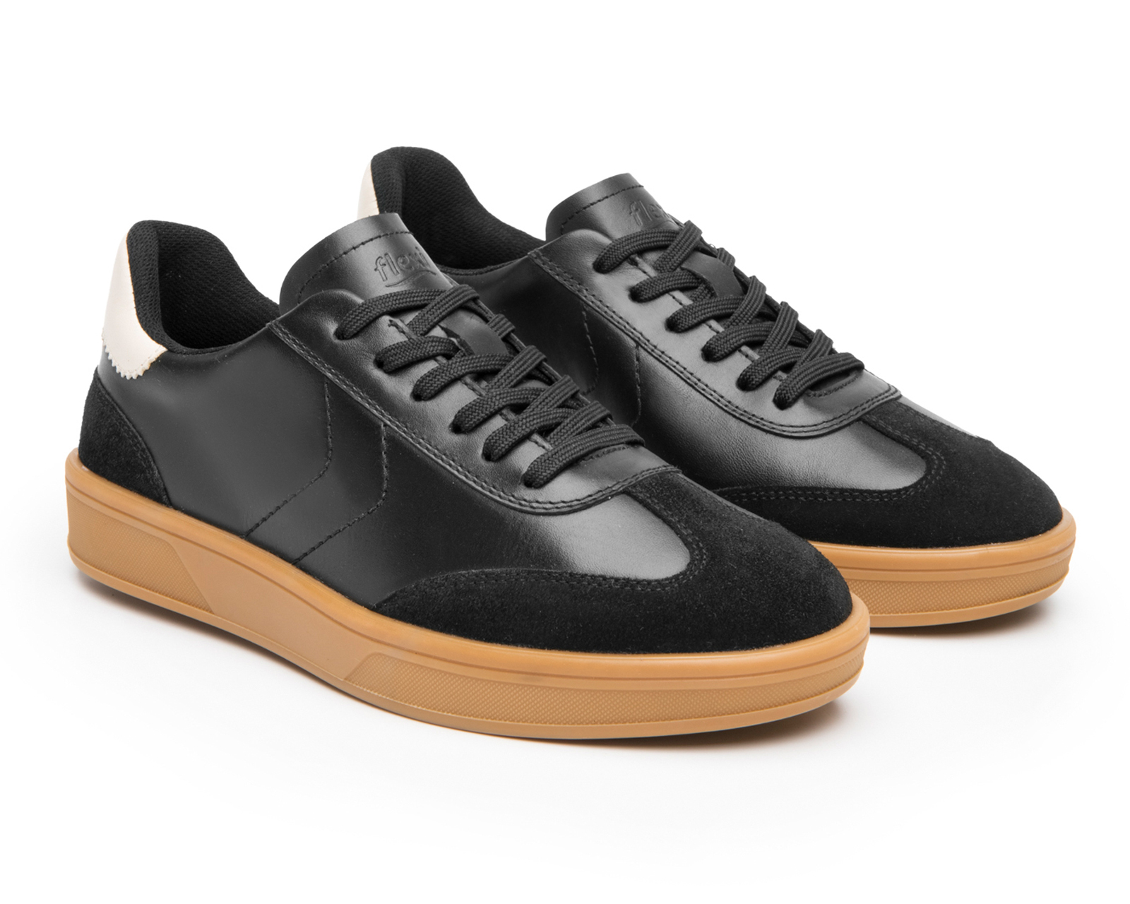 Foto 2 pulgar | Foto 1 | Tenis Casuales Flexi de Piel para Mujer