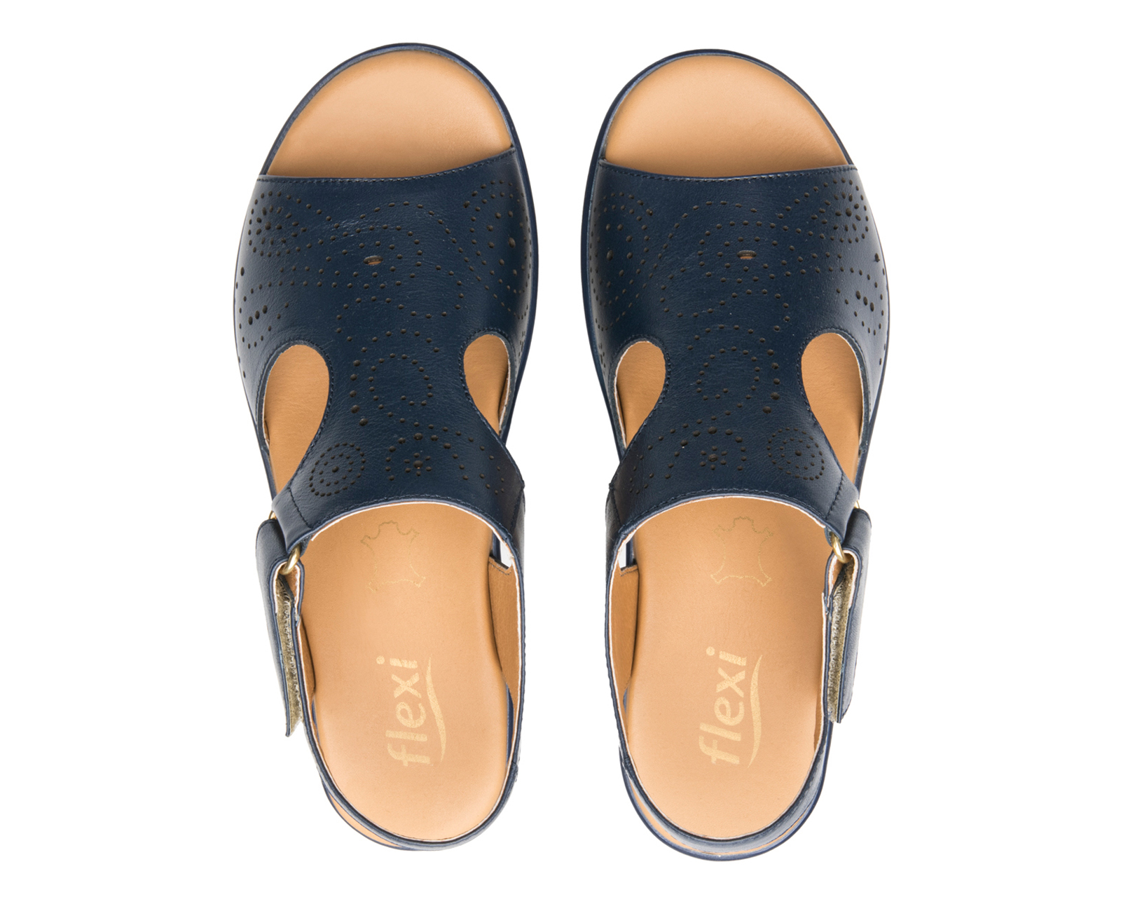 Foto 4 pulgar | Foto 3 | Sandalias Casuales Flexi de Piel para Mujer