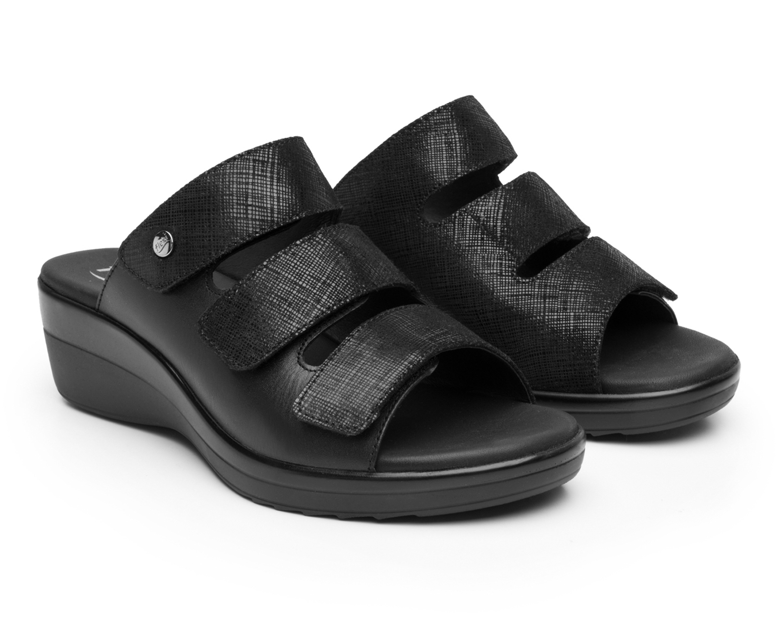 Foto 2 pulgar | Foto 1 | Sandalias Casuales Flexi de Piel para Mujer