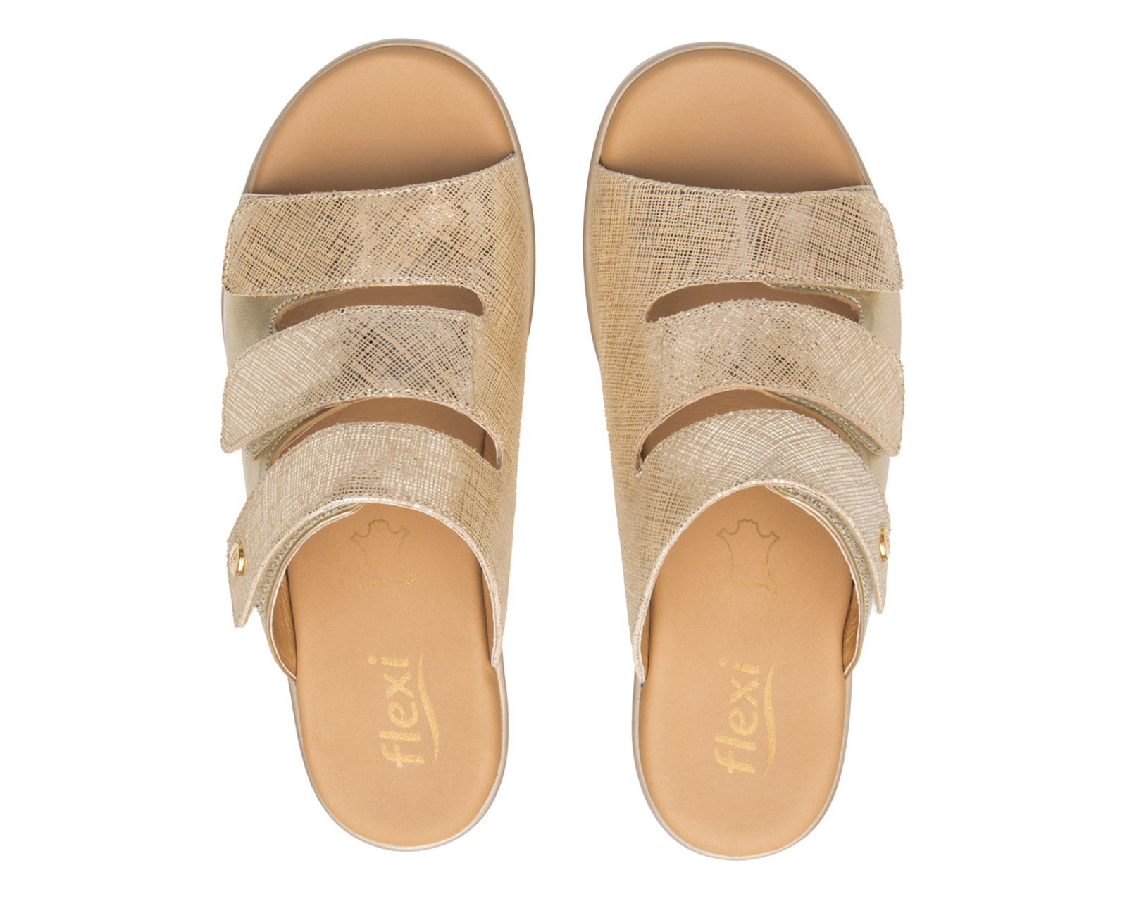 Foto 4 pulgar | Foto 3 | Sandalias Confort Flexi de Piel para Mujer