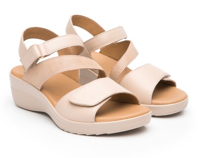 Foto 1 | Foto 1 | Sandalias Confort Flexi de Piel para Mujer