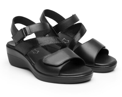 Foto 1 | Foto 1 | Sandalias Confort Flexi de Piel para Mujer