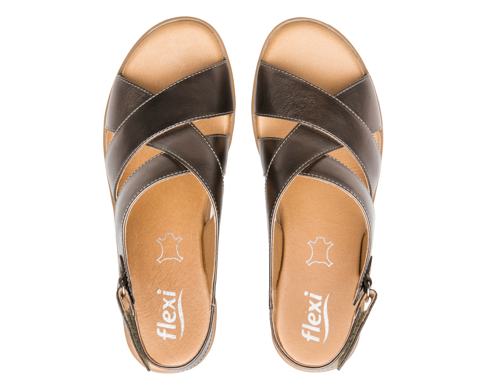 Foto 4 pulgar | Foto 3 | Sandalias Confort Flexi Zura para Mujer