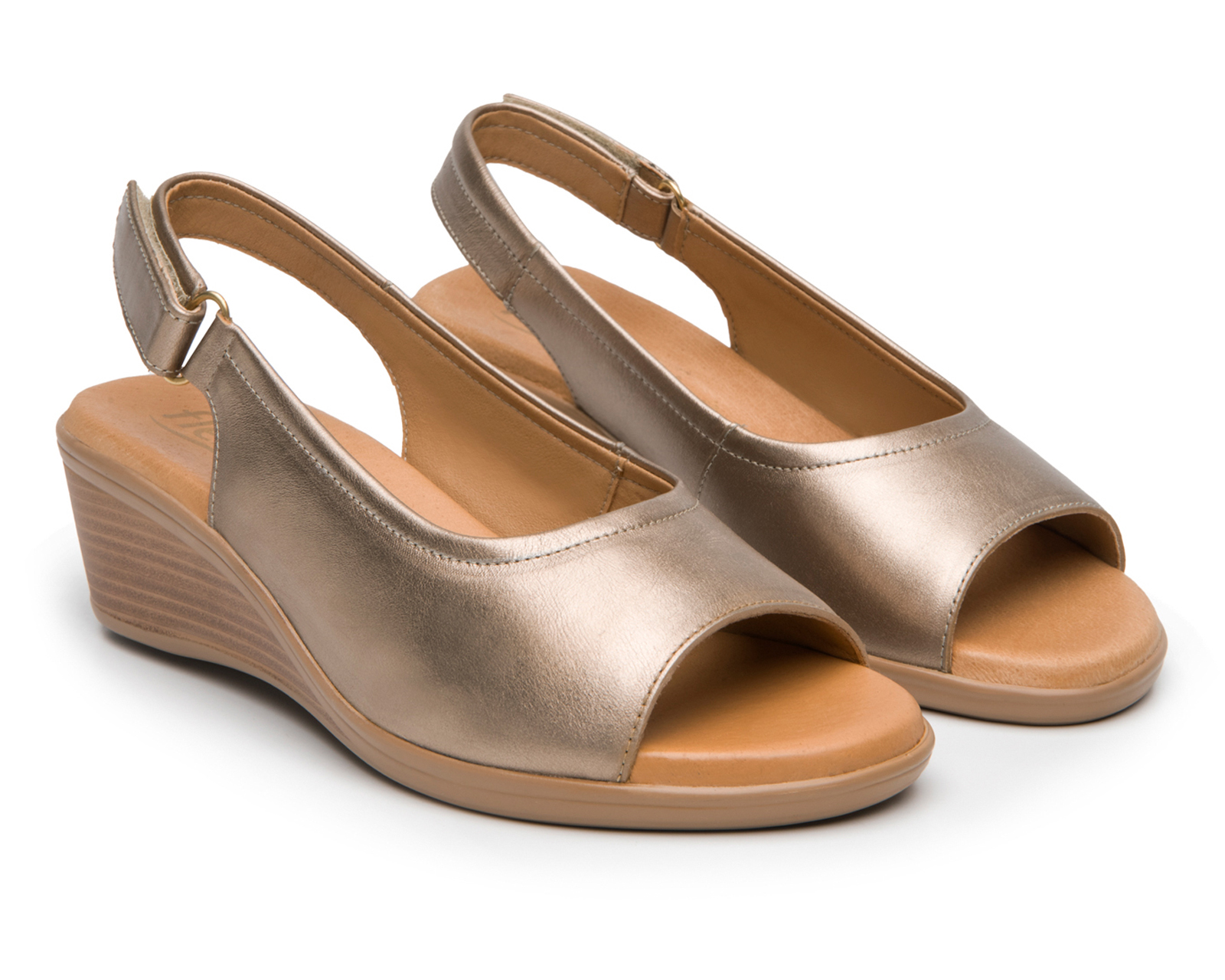 Foto 1 | Foto 1 | Sandalias Confort Flexi de Piel para Mujer