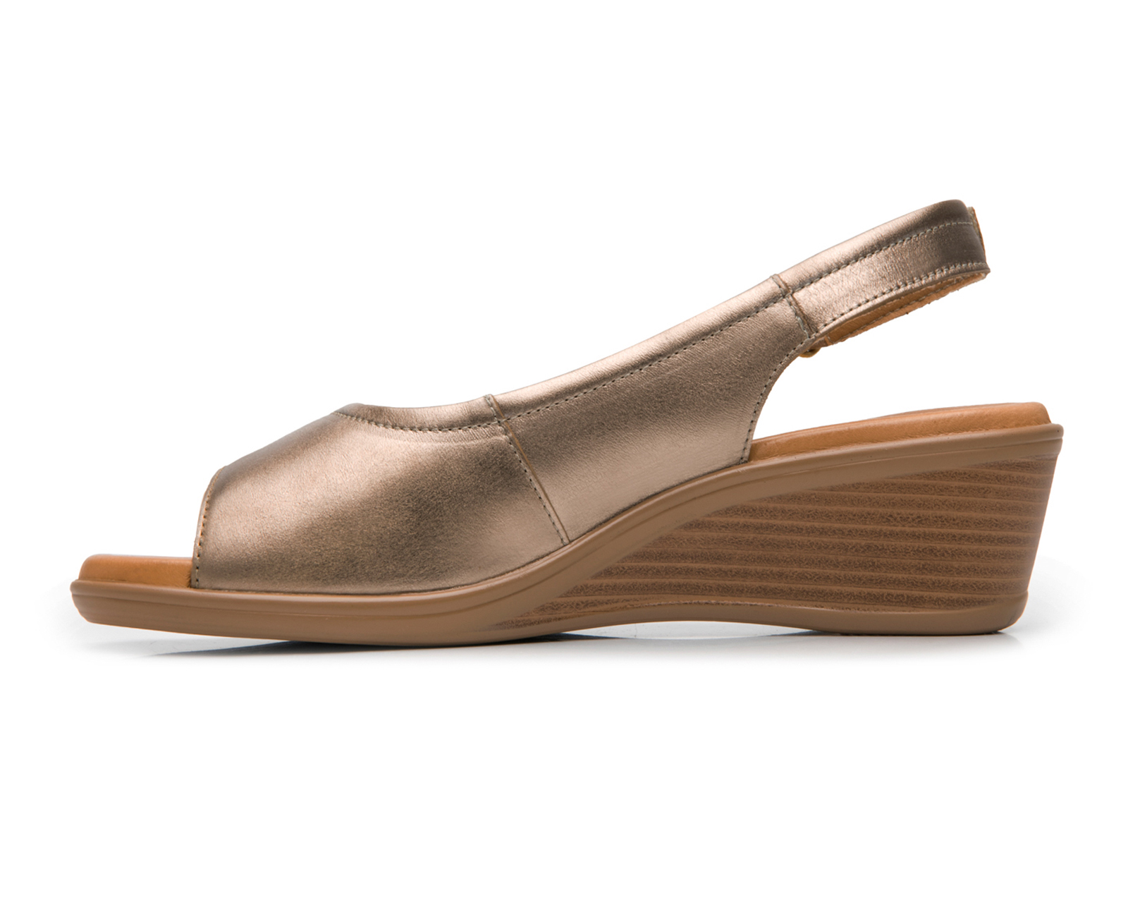 Foto 5 pulgar | Foto 4 | Sandalias Confort Flexi de Piel para Mujer