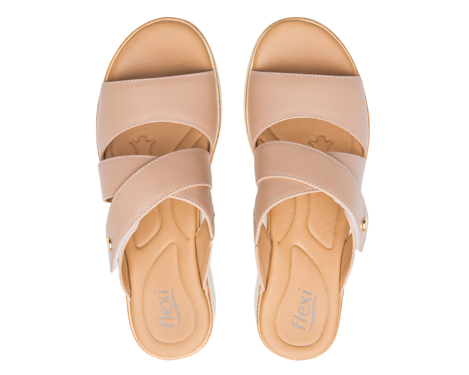Foto 4 pulgar | Foto 3 | Sandalias Confort Flexi de Piel para Mujer