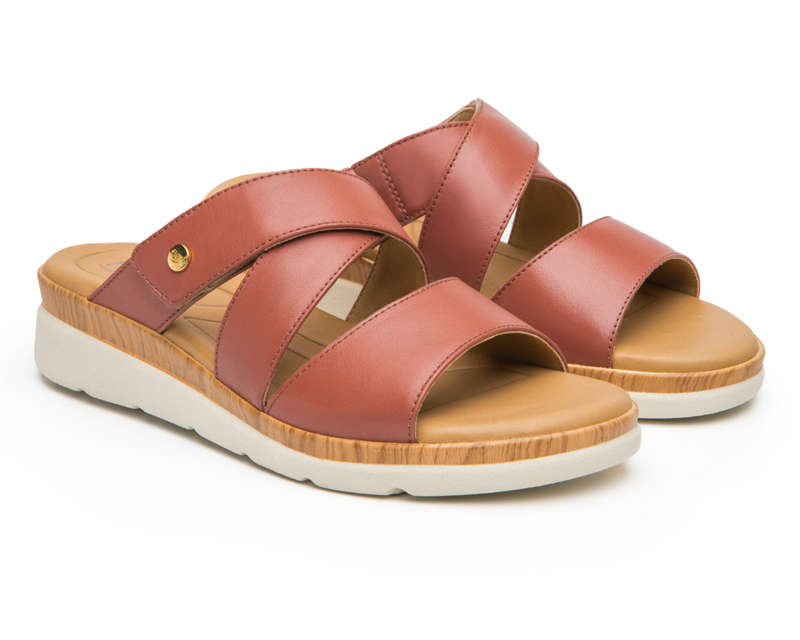 Sandalias Confort Flexi de Piel para Mujer