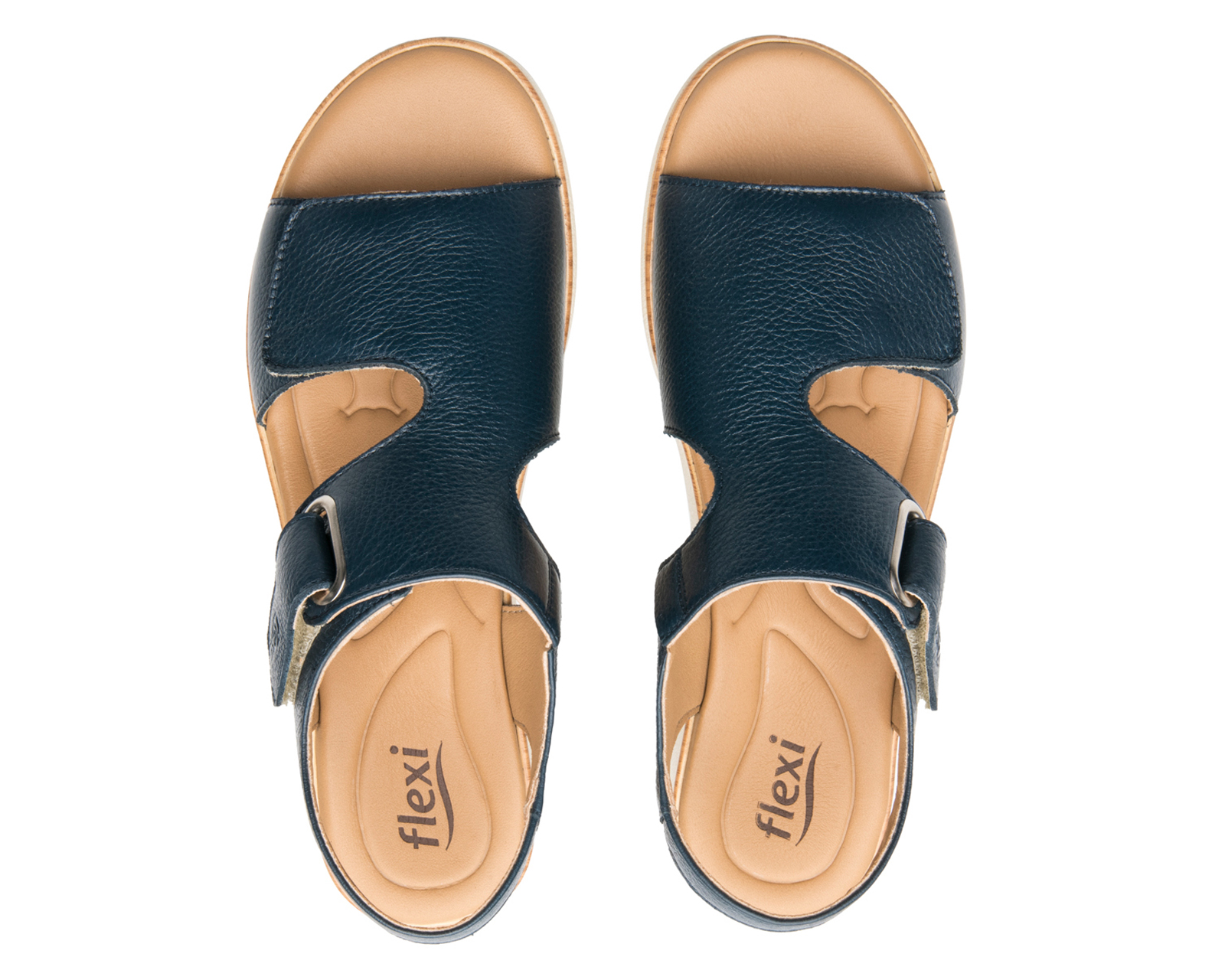 Foto 4 pulgar | Foto 3 | Sandalias Confort Flexi de Piel para Mujer