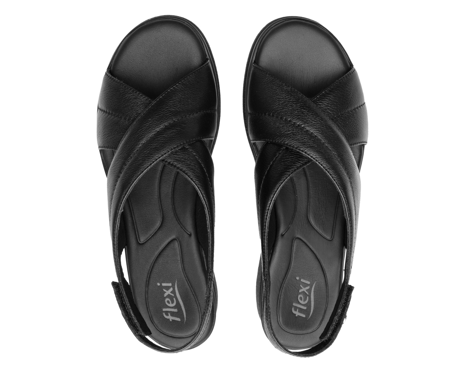 Foto 4 pulgar | Foto 3 | Sandalias Confort Flexi de Piel para Mujer