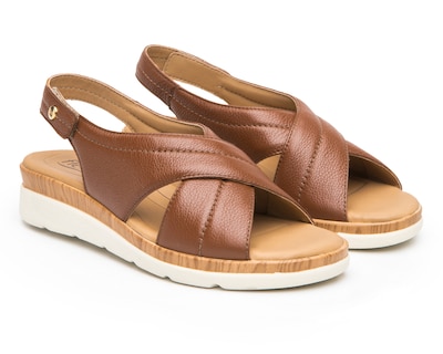 Foto 1 | Foto 1 | Sandalias Confort Flexi de Piel para Mujer
