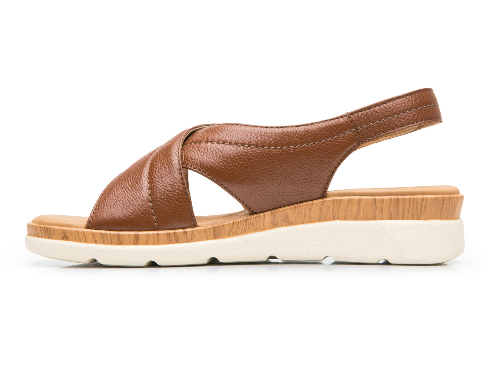 Foto 5 pulgar | Foto 4 | Sandalias Confort Flexi de Piel para Mujer