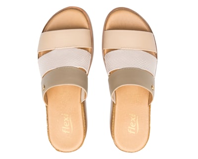 Foto 3 | Foto 3 | Sandalias Confort Flexi de Piel para Mujer