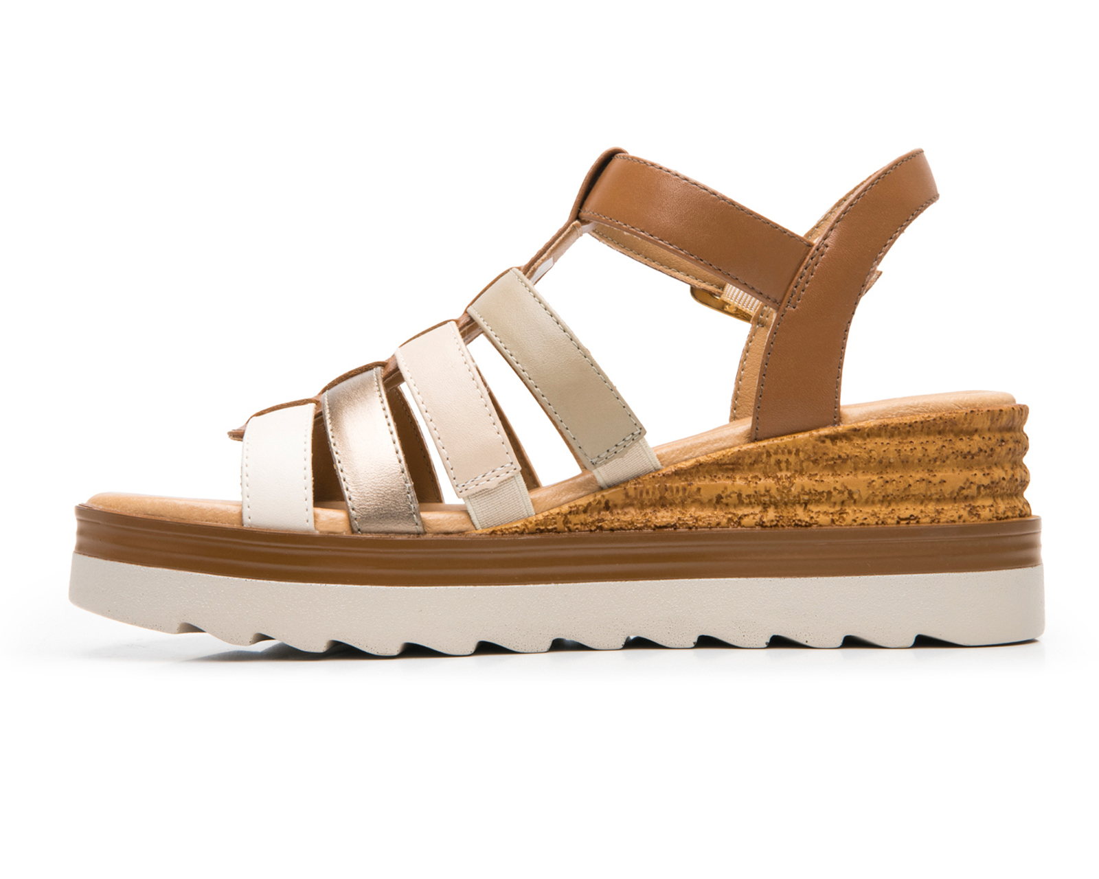 Foto 5 pulgar | Foto 4 | Sandalias Casuales Flexi de Piel para Mujer