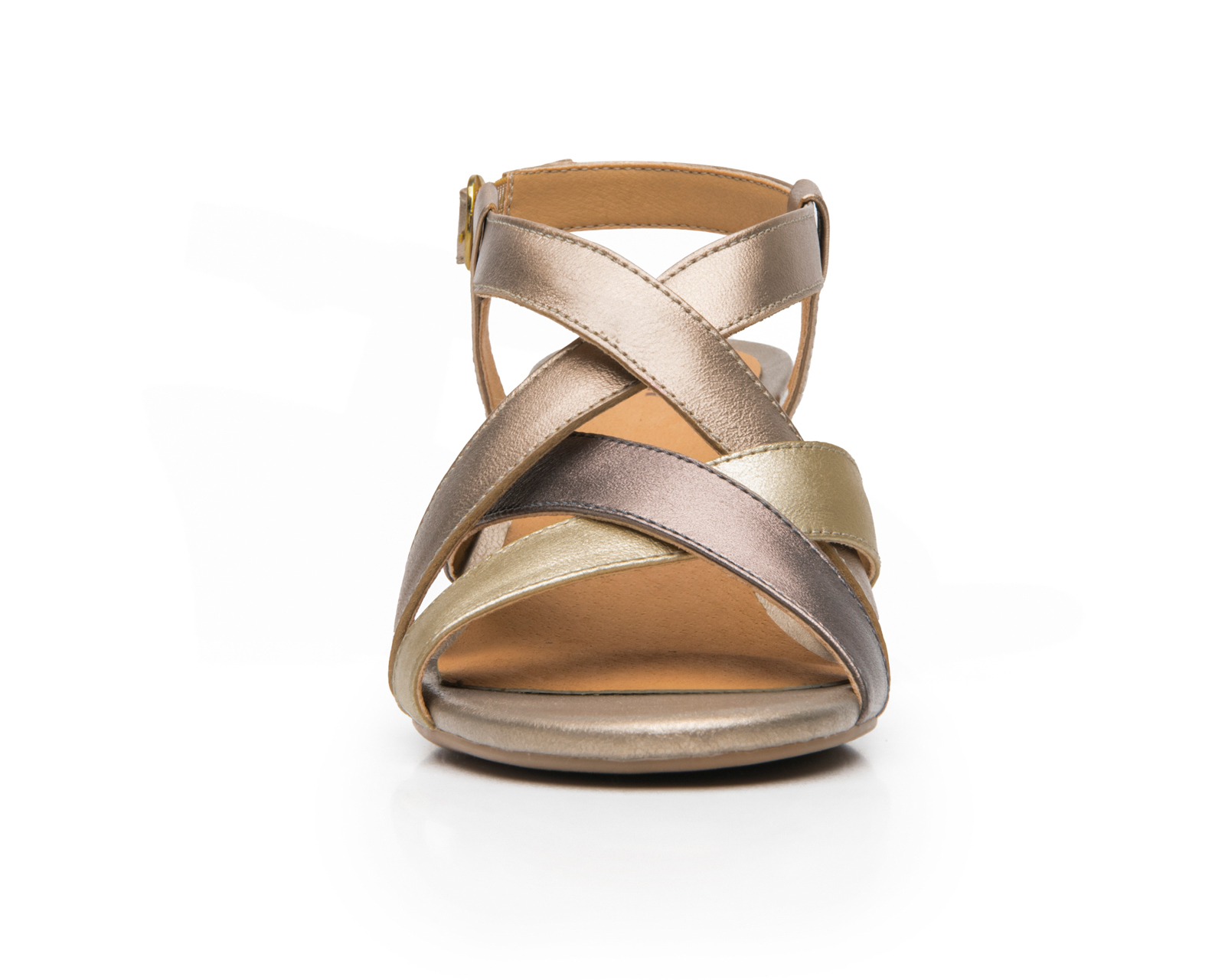 Foto 6 pulgar | Foto 5 | Sandalias Casuales Flexi de Piel para Mujer