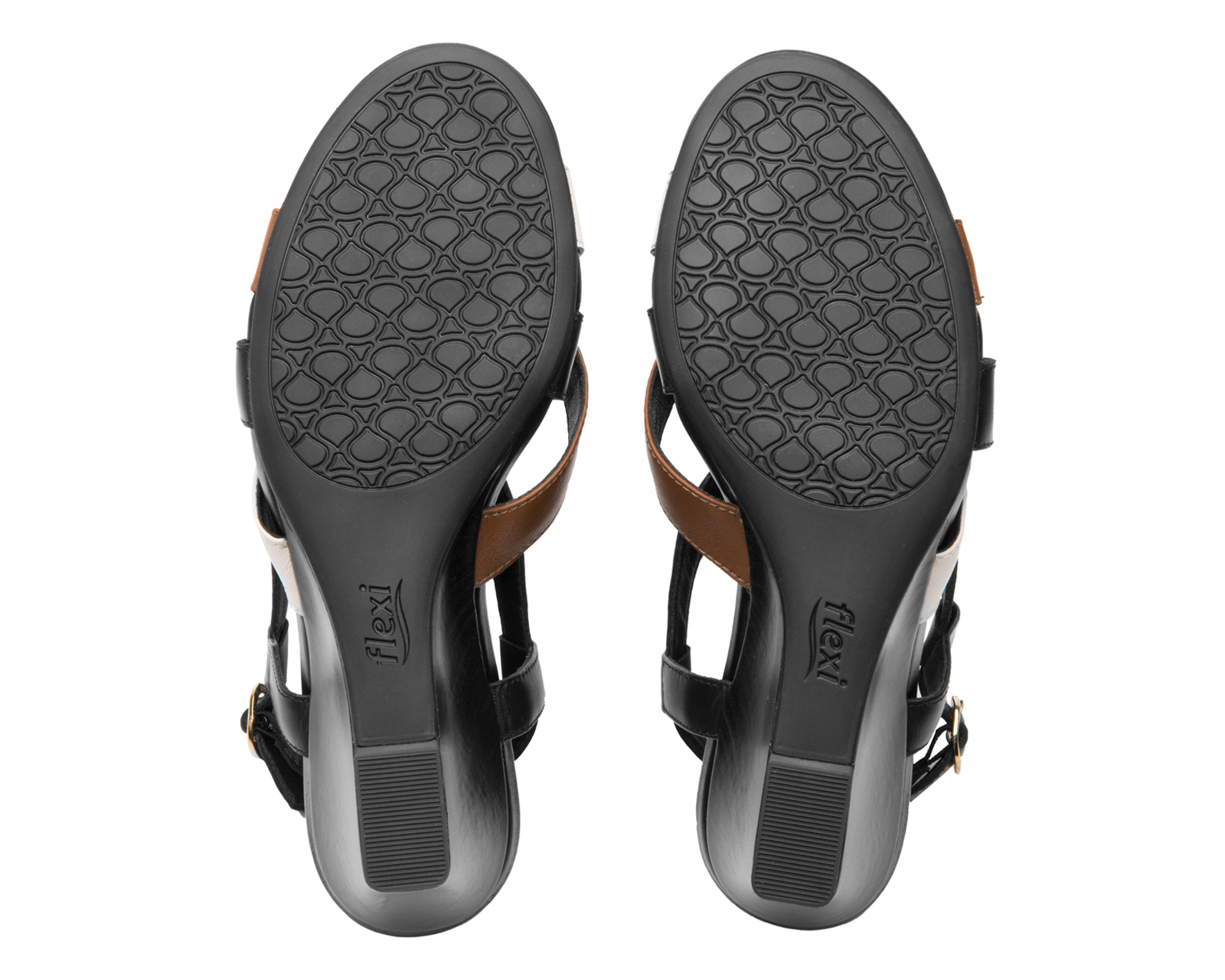 Foto 2 | Foto 2 | Sandalias Confort Flexi de Piel para Mujer