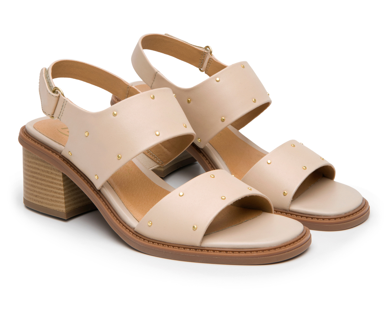 Foto 1 | Foto 1 | Sandalias de Tacón Flexi de Piel para Mujer