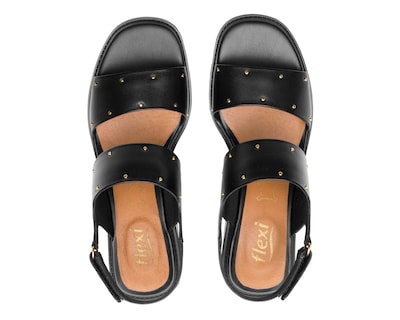 Foto 3 | Foto 3 | Sandalias de Tacón Flexi de Piel para Mujer